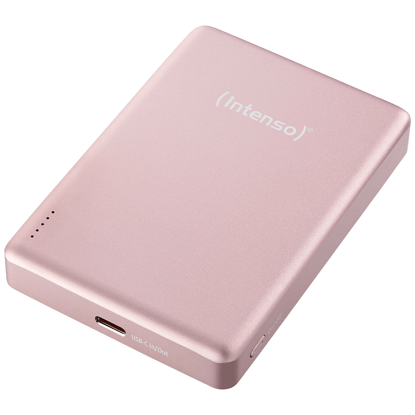 (Intenso) Prijenosni punjač, MagSafe, 10000mAh, bežični - POWERBANK MW10000 Rose