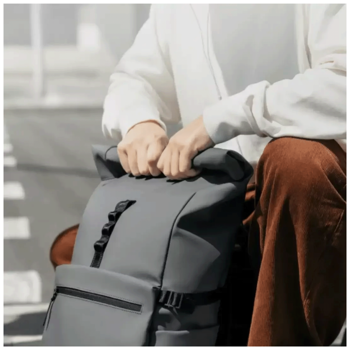 Xiaomi Ruksak za laptop 15.6", Roll Top Casual Backpack - Mi Roll Top Casual Backpack