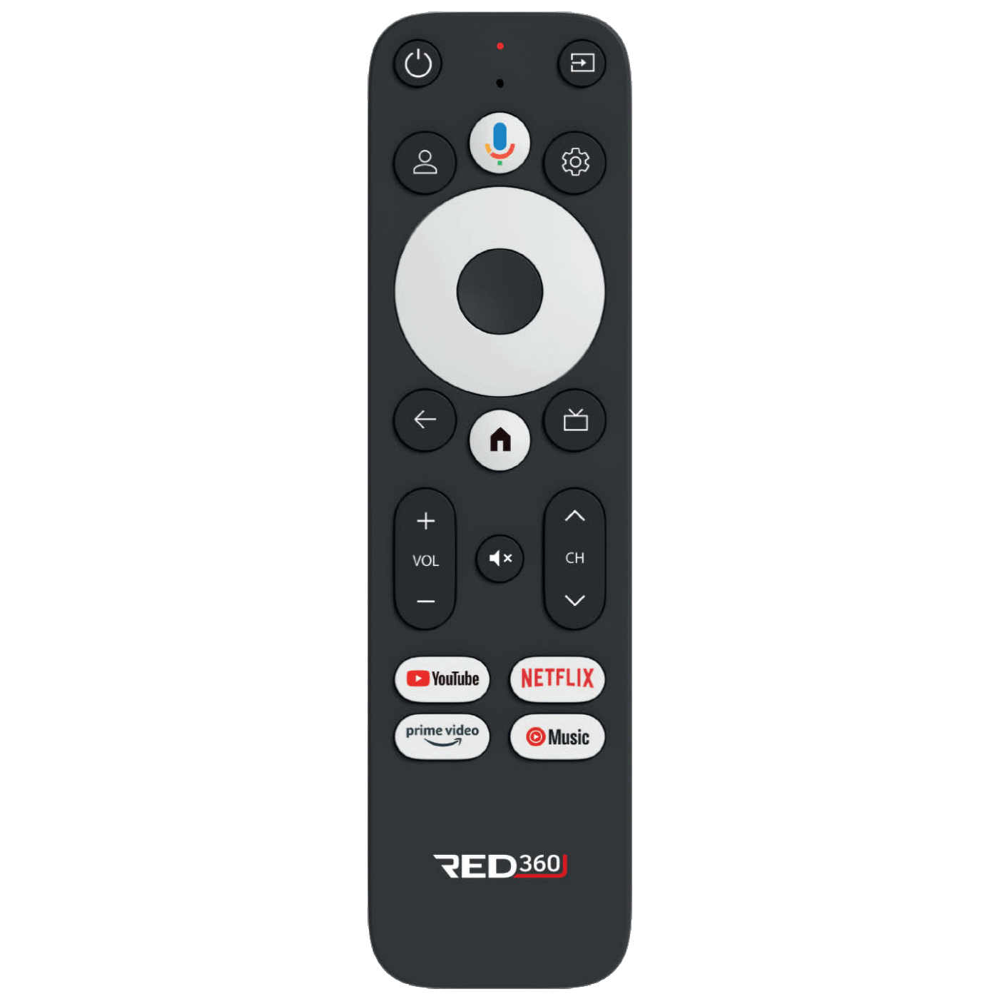 REDLINE Prijemnik Google TV, 4K, 2GB / 16 GB, WiFi, Bluetooth, LAN - RED360 X100 PRO