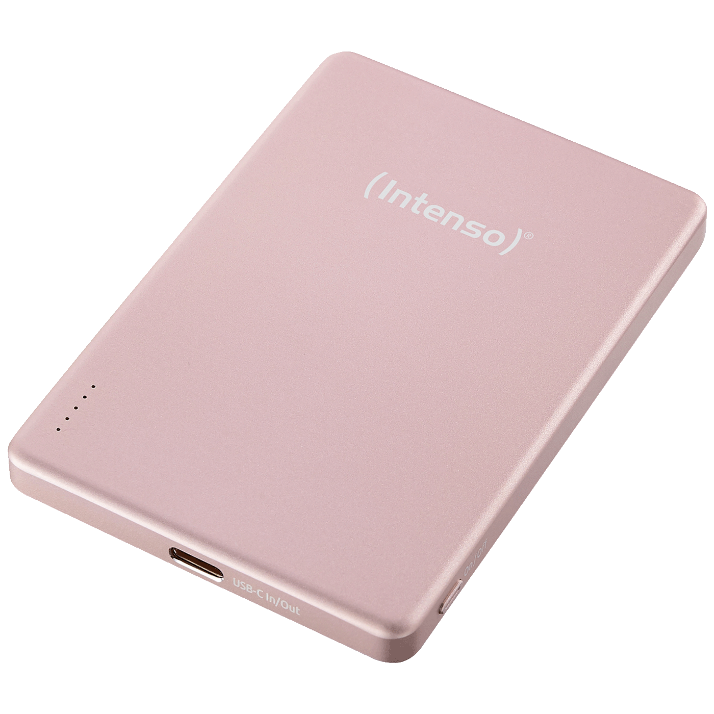 (Intenso) Prijenosni punjač, MagSafe, 5000mAh, bežični, Rose - POWERBANK MW5000 Rose