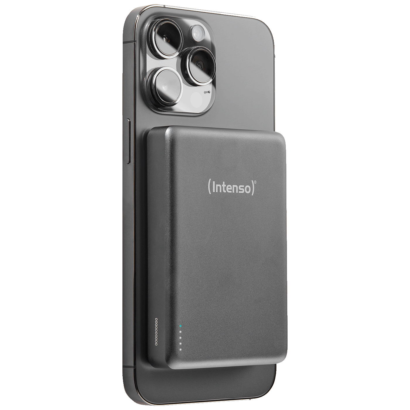 (Intenso) Prijenosni punjač, MagSafe, 10000mAh, bežični - POWERBANK MW10000 Gray