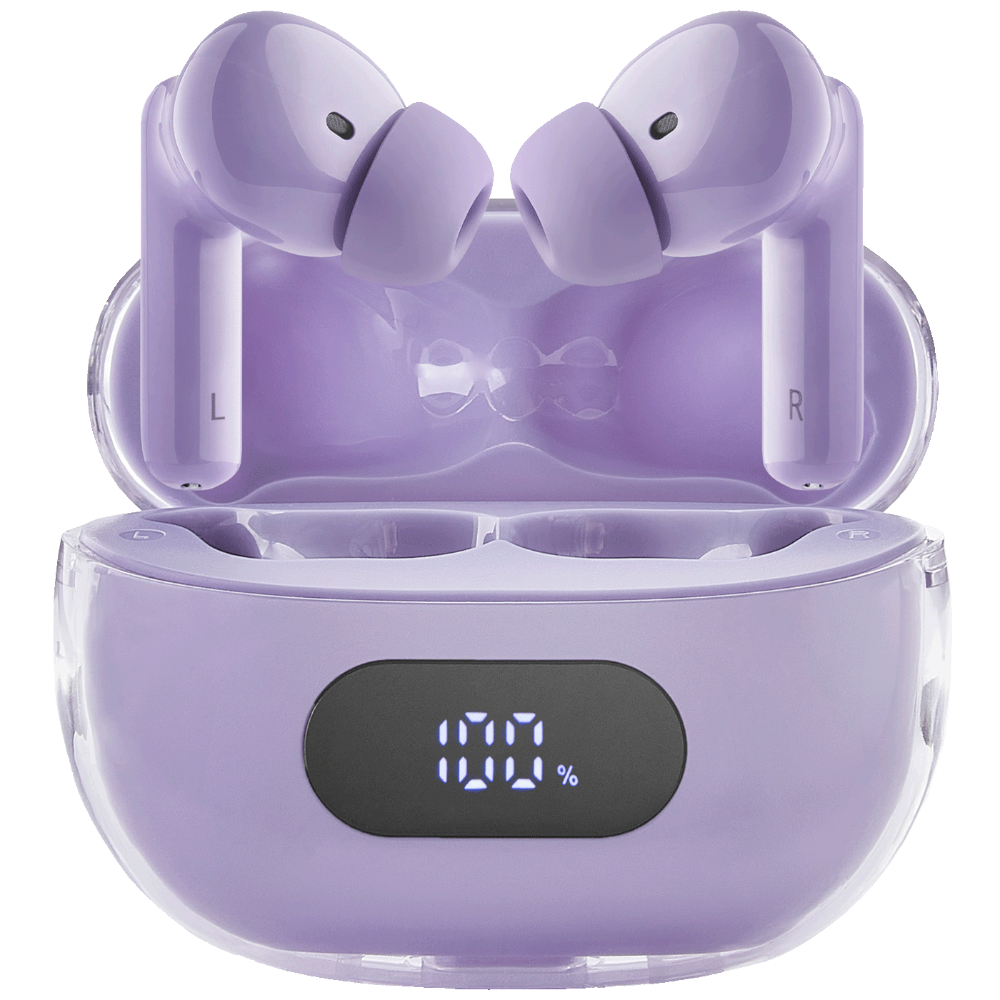 (Intenso) Slušalice bežične sa kutijicom za punjenje, ANC, Bluetooth - Buds Plus T310AE Purple