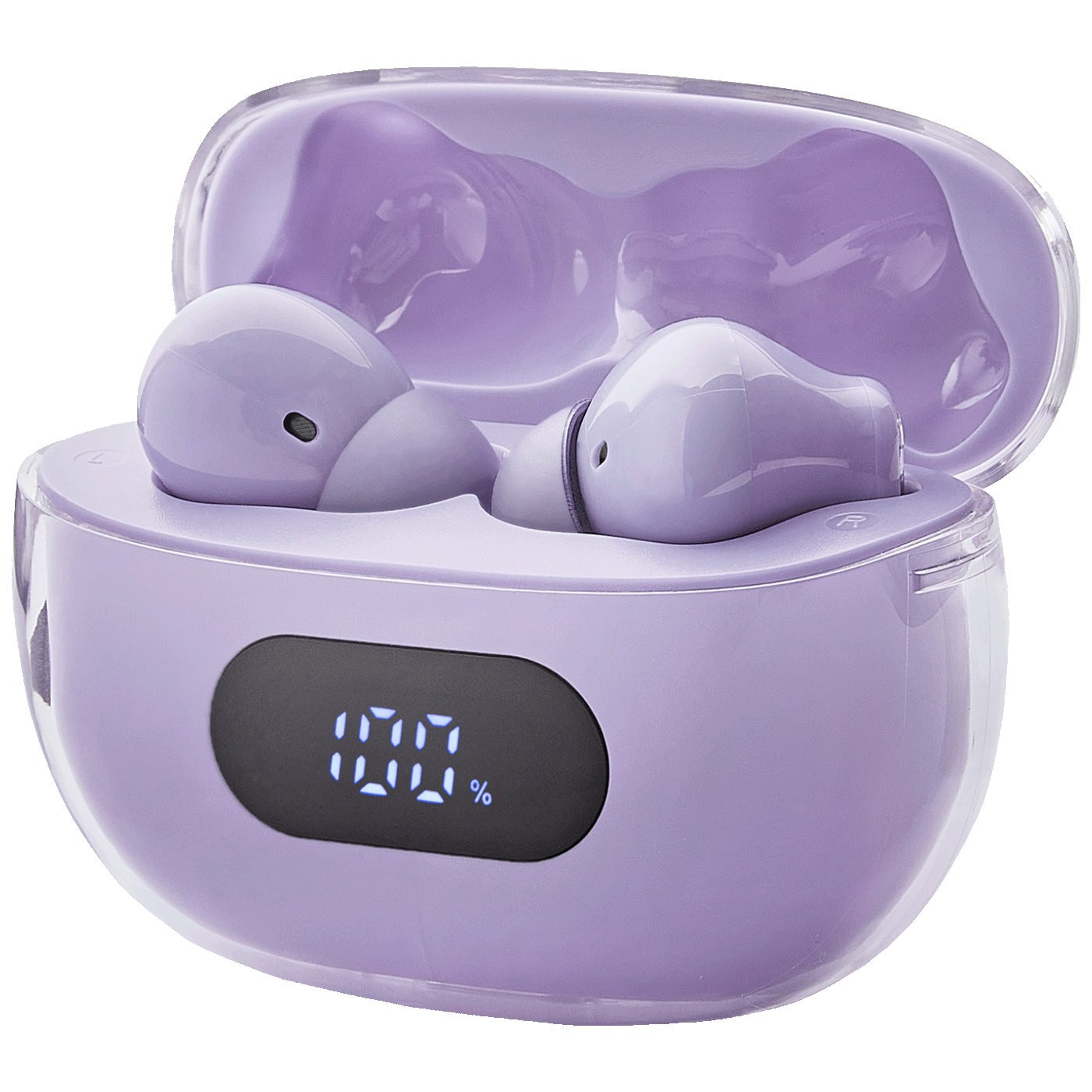 (Intenso) Slušalice bežične sa kutijicom za punjenje, ANC, Bluetooth - Buds Plus T310AE Purple