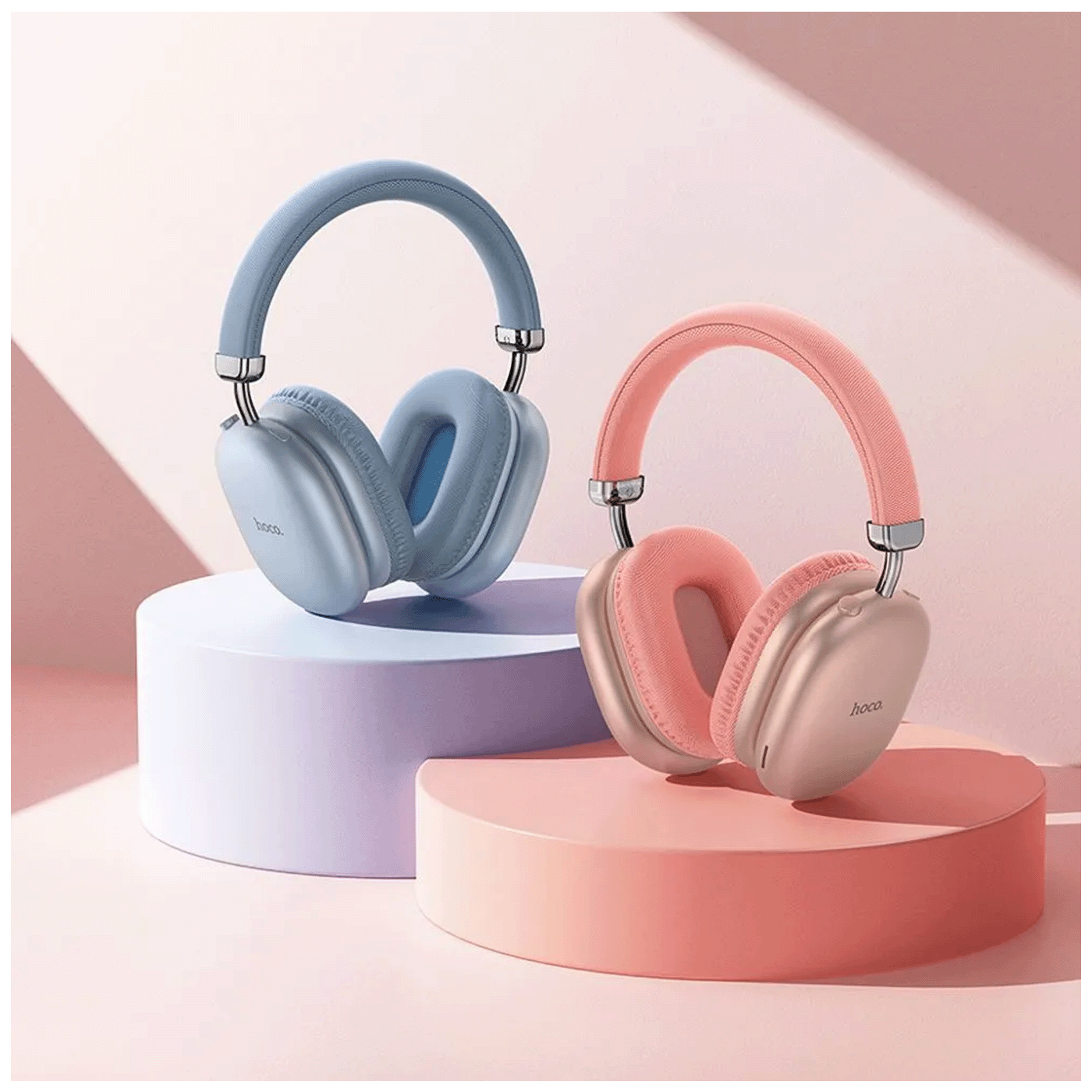 hoco. Slušalice bežične, Bluetooth - W35 Max Joy Pink