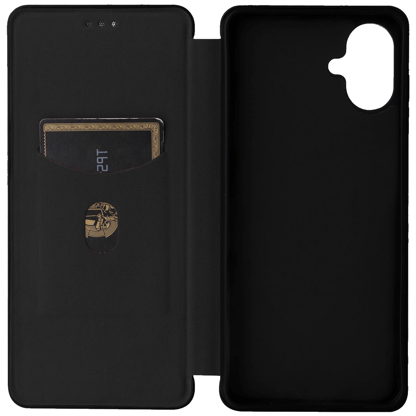 NN-Su Futrola preklopna za Samsung A07, koža, crna - Galaxy A07 Flip Leather Phone Case