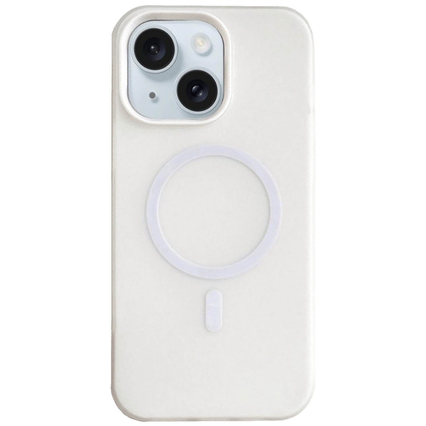 NN-Su Maska za iPhone 16, MagSafe, bijela - iPhone 16 MagSafe TPU Phone Case