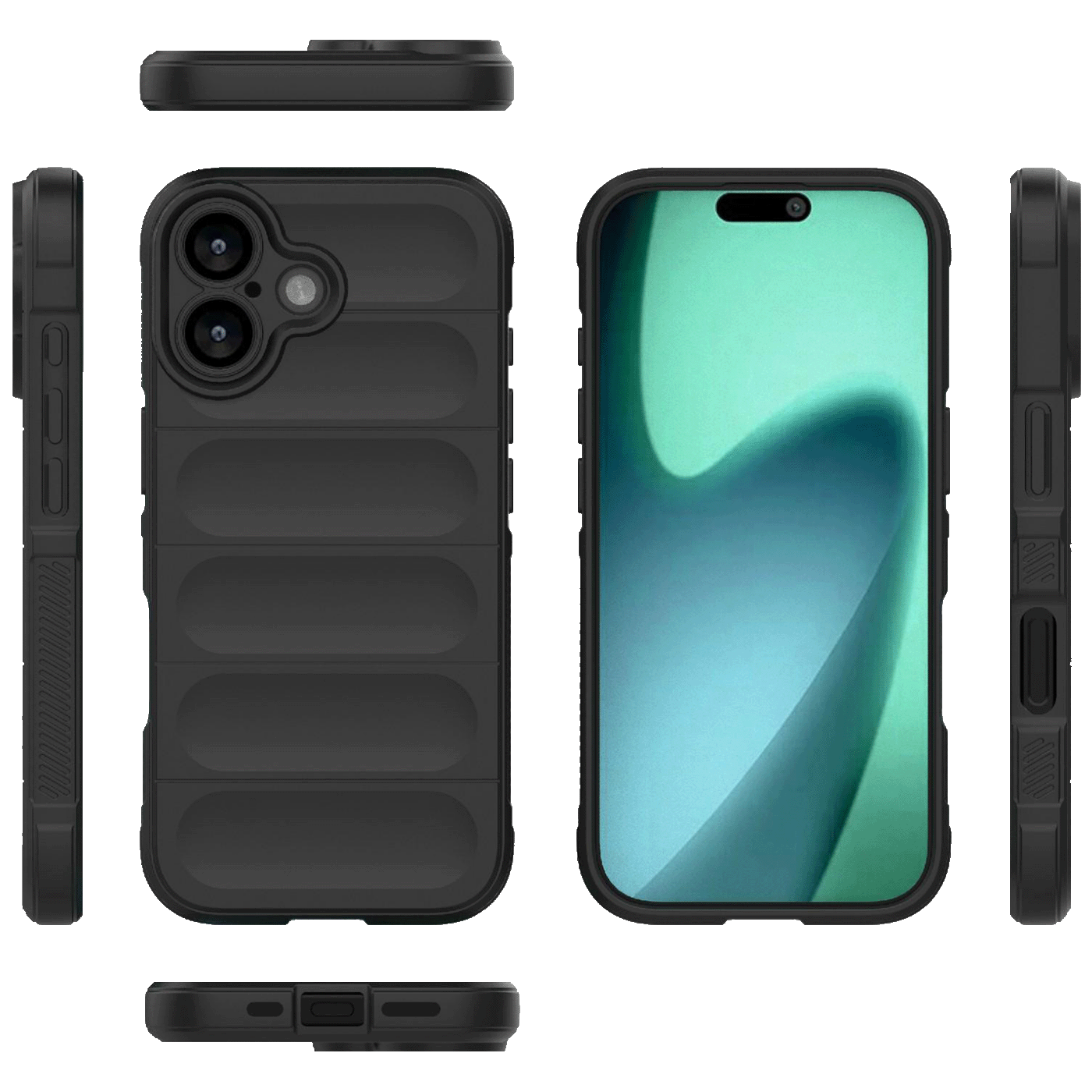 NN-Su Maska za iPhone 17, crna - iPhone 17 TPU Phone Case