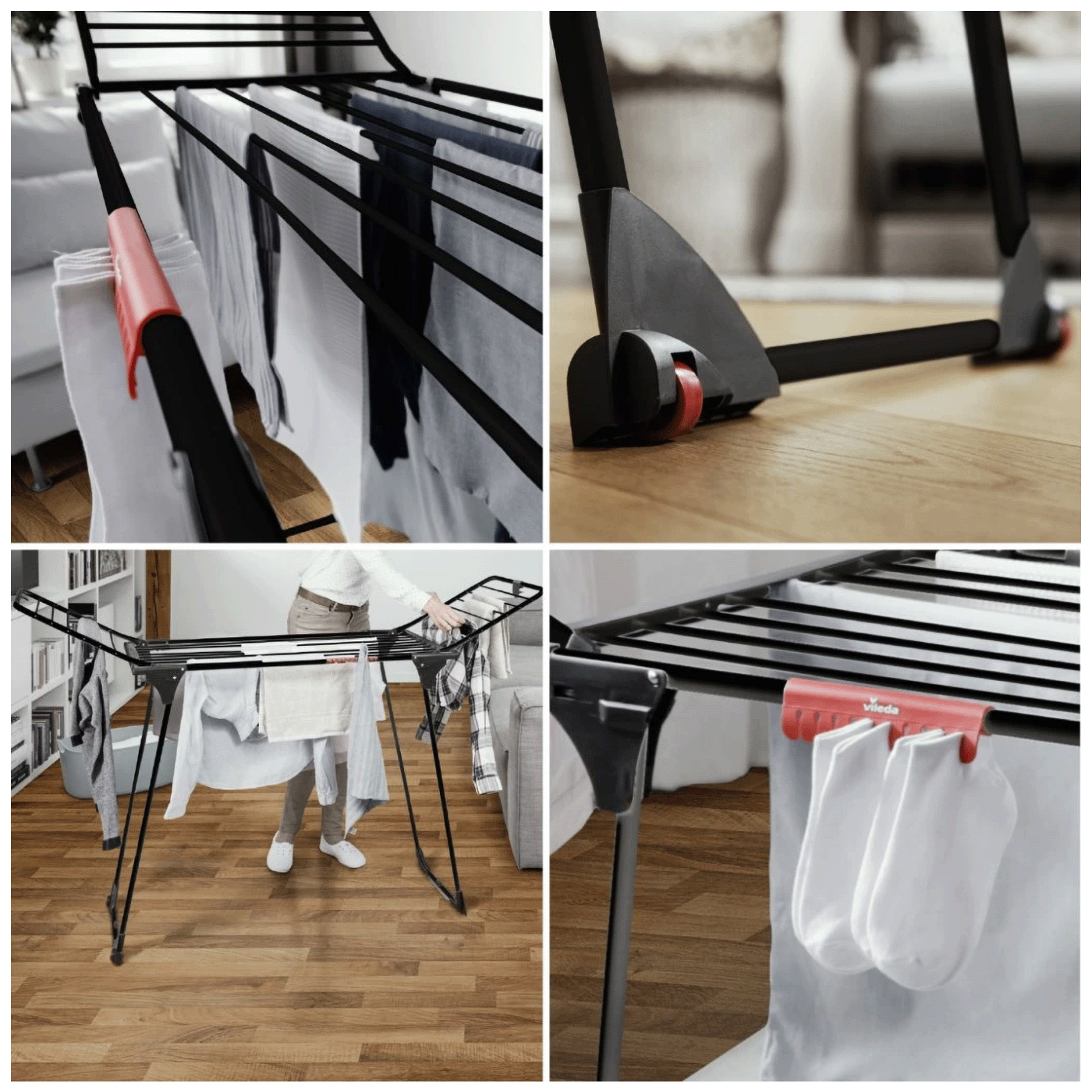 Vileda Sušilo za veš, 20 met. žica za sušenje, King Ultimate - King Ultimate Clothes Dryer