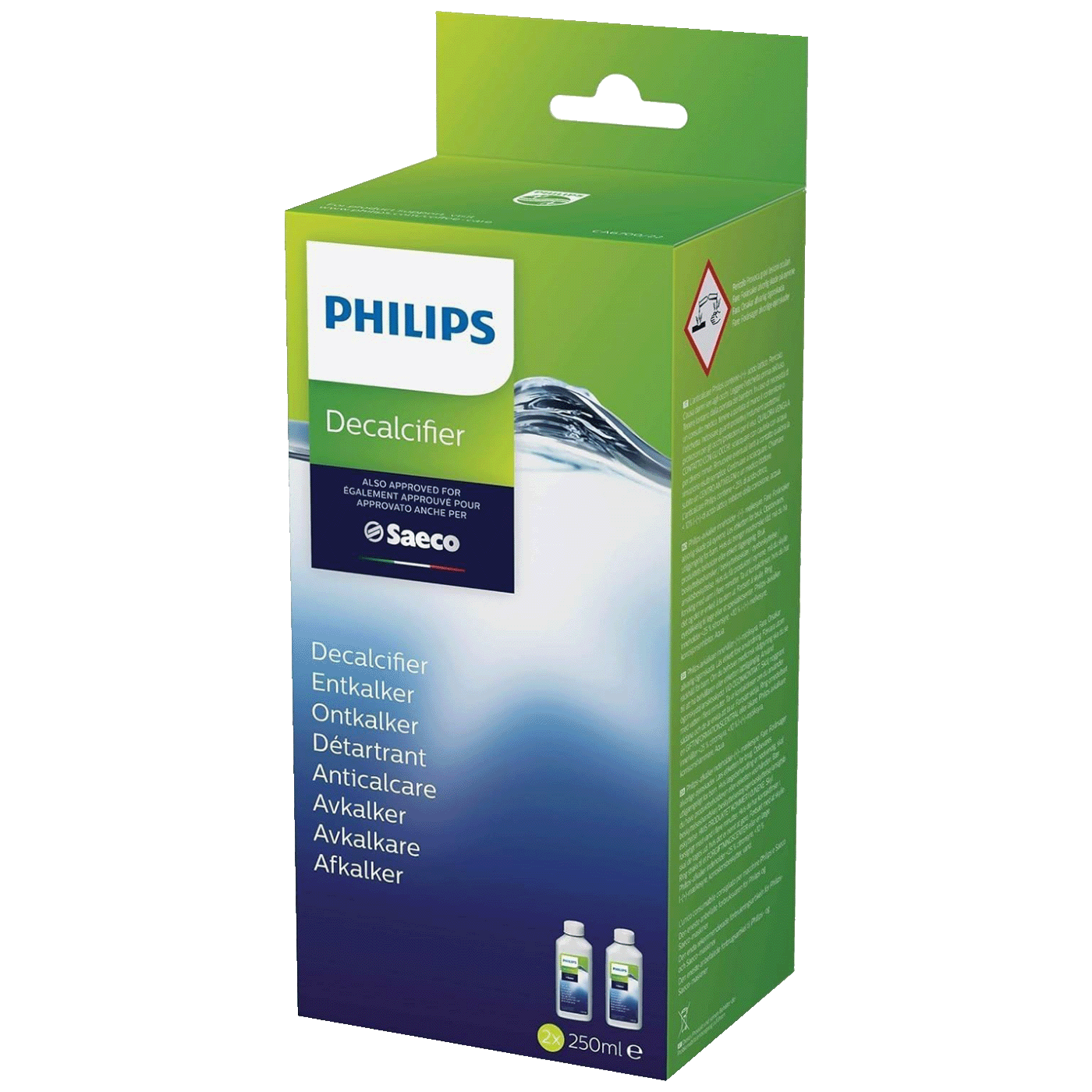 Philips Sredstvo za uklanjanje kamenca iz espresso ap., 2x250 ml. - CA6700/10 Twin Pack