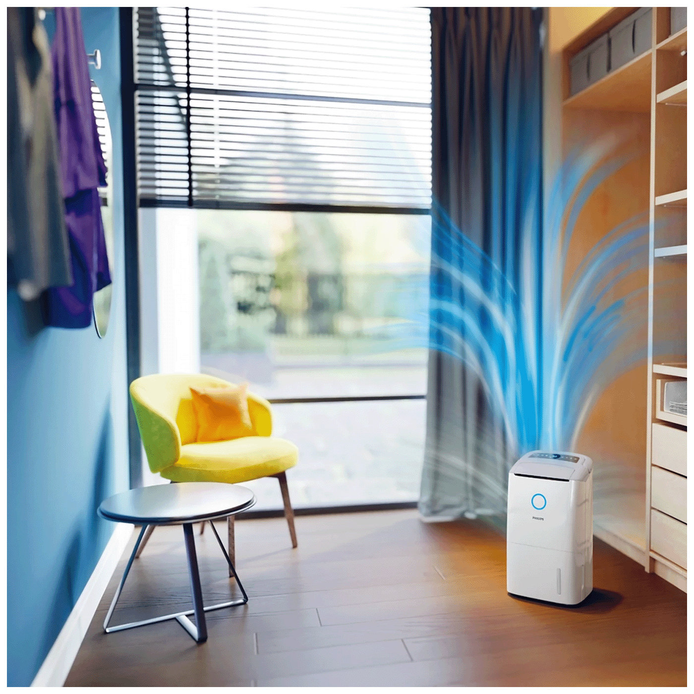 Philips Odvlaživač i pročišćivač zraka 2u1, 245W - DE5305/11
