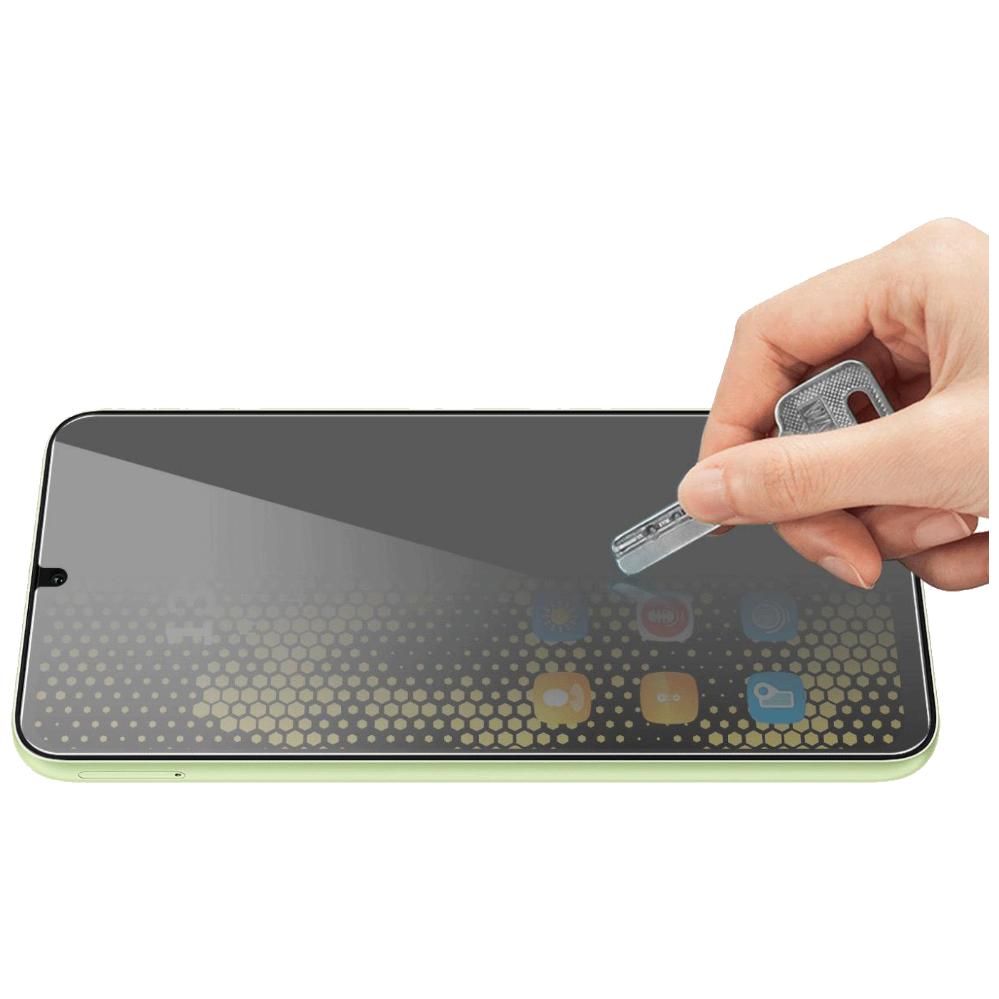 NN-Su Zaštitno staklo za zaštitu privatnosti za Samsung A07 - Galaxy A07 Privacy Tempered Glass