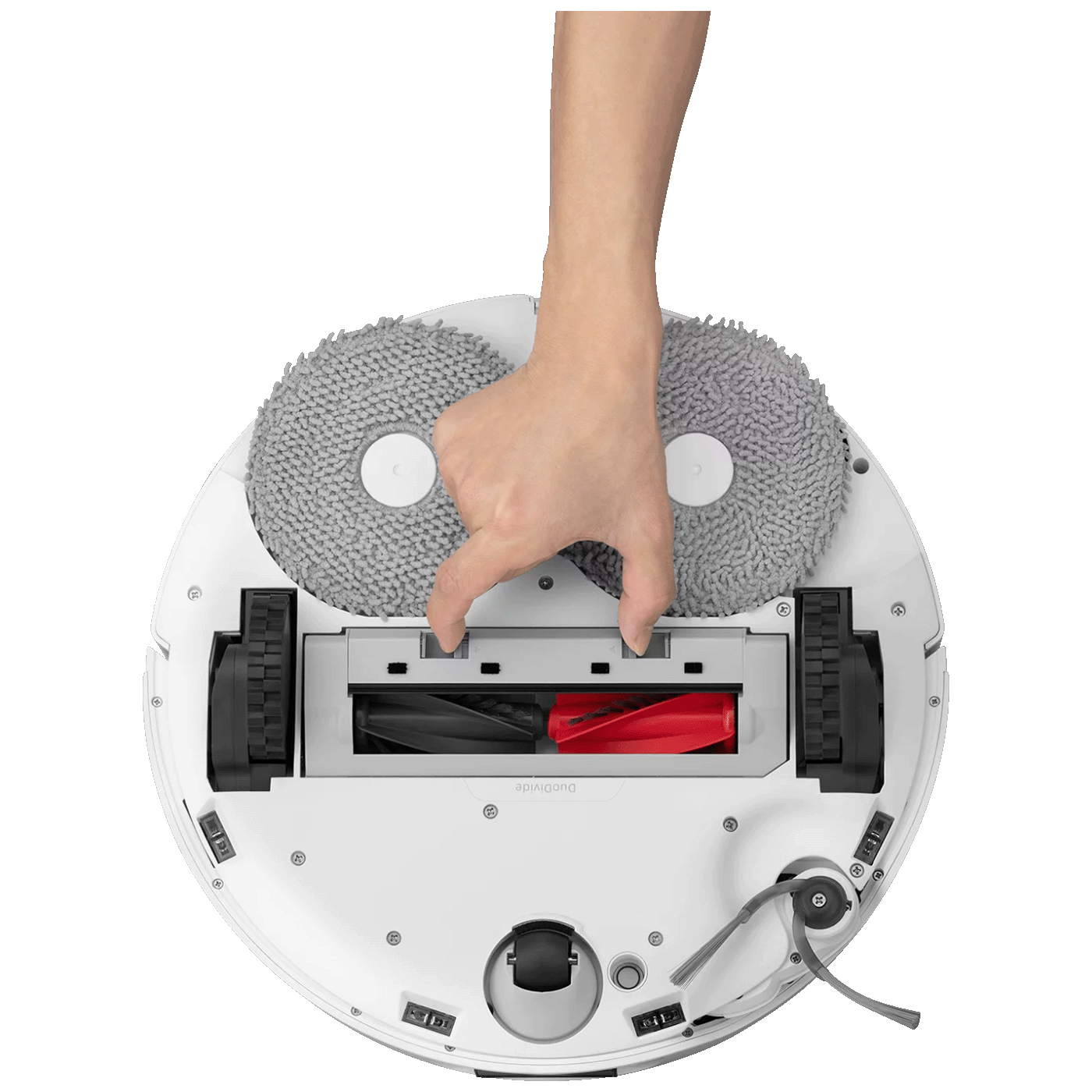 Roborock Robot usisavač sa stanicom za pražnjenje, 6400mAh, 17.000 Pa - Qrevo Curv 5A1 White