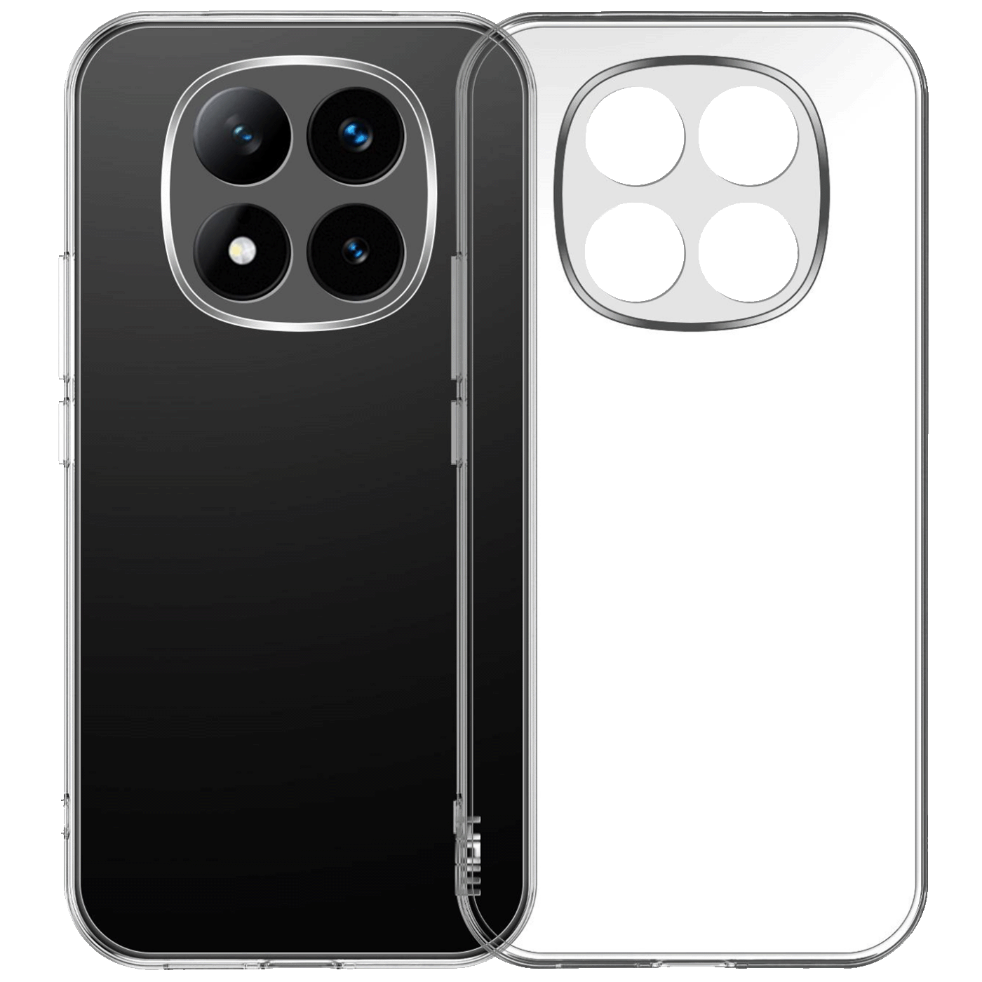 NN-Su Maska za Redmi Note 15, transparent - Redmi Note 15 5G TPU Phone Case