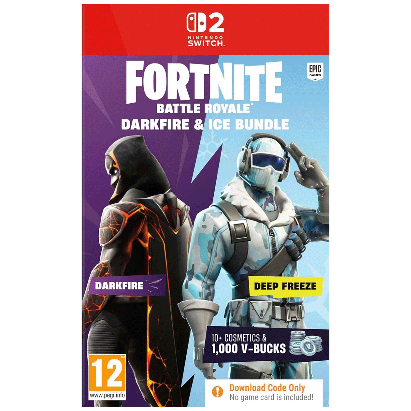 Epic Games Igra za Nintendo Switch 2: Fortnite - Darkfire & Ice Bundle - Switch 2 Fortnite - Darkfire & Ice