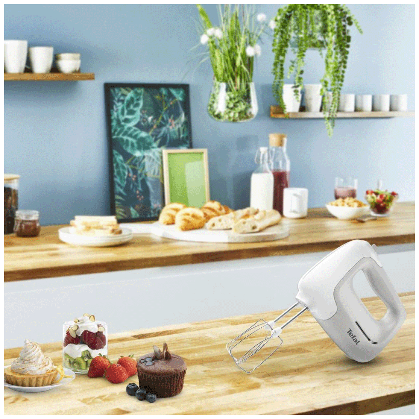 Tefal Ručni mikser, 450 W, 5 brzina + turbo, Prep'Mix - HT450B38