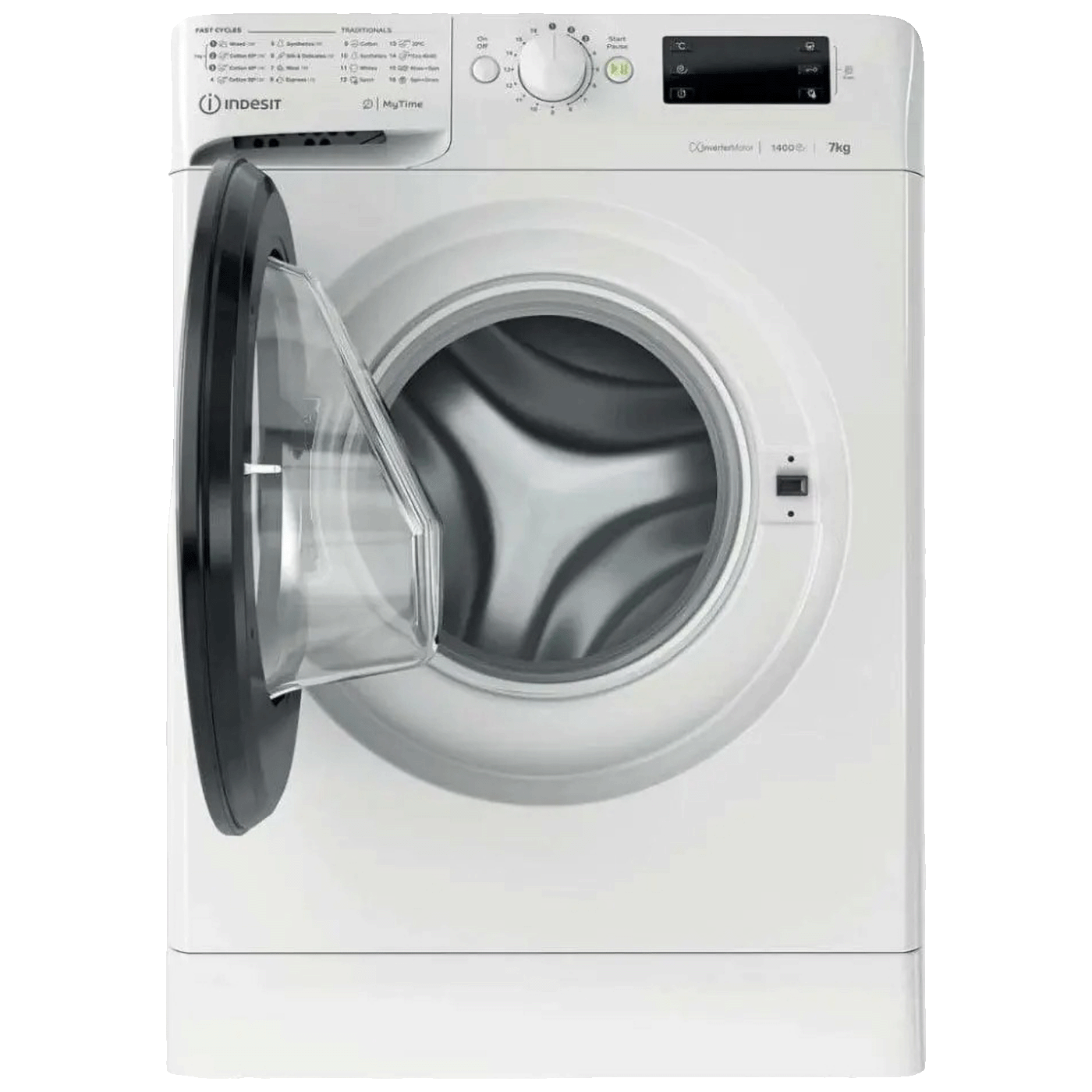 Indesit Mašina za veš, 1400 obrtaja, 7kg veša, C - MTWE 71484 WK EE
