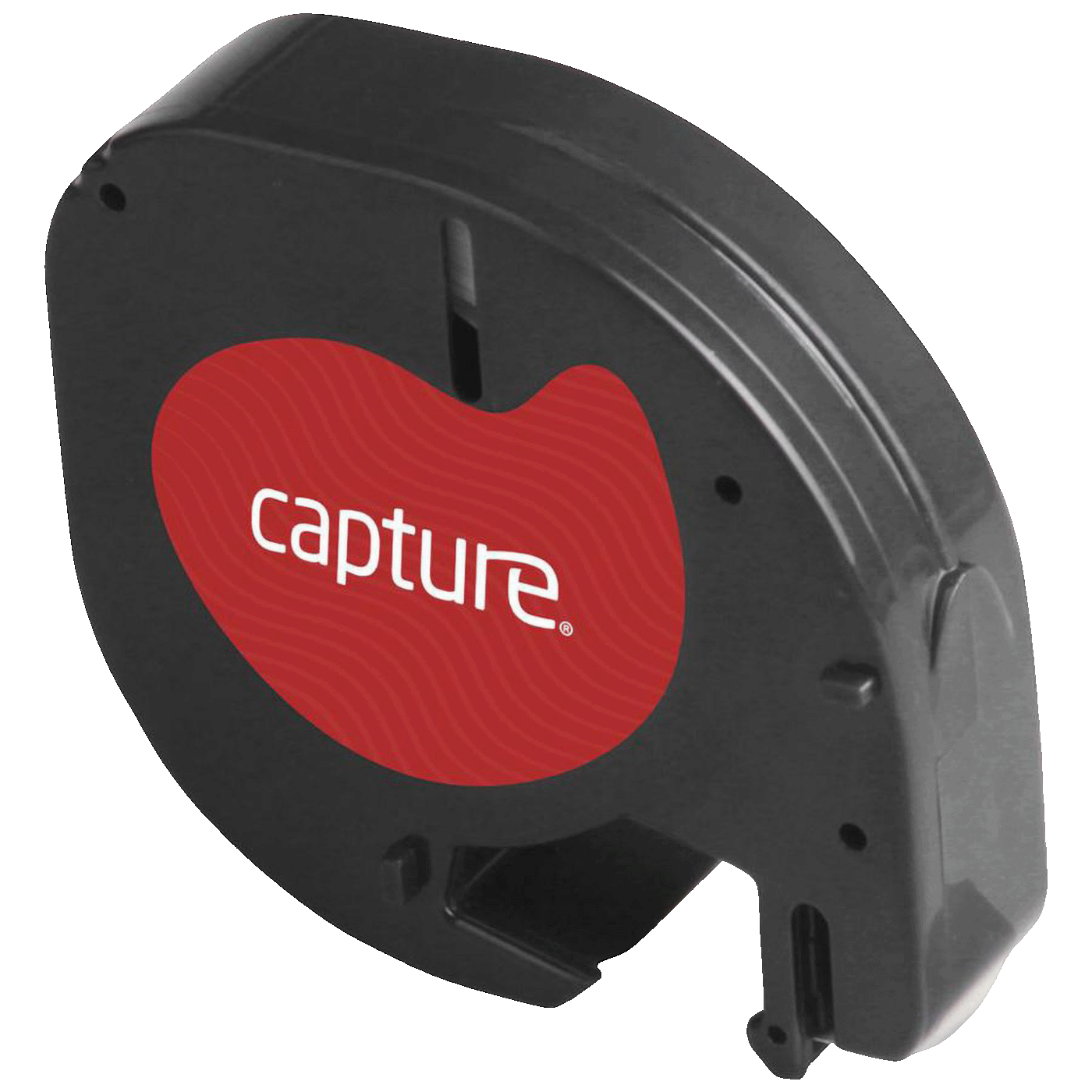 Capture Traka za LetraTag, 12 mm, 4 met., crni tekst/providna traka - CA-S0721550:Black on Trans. Plastic