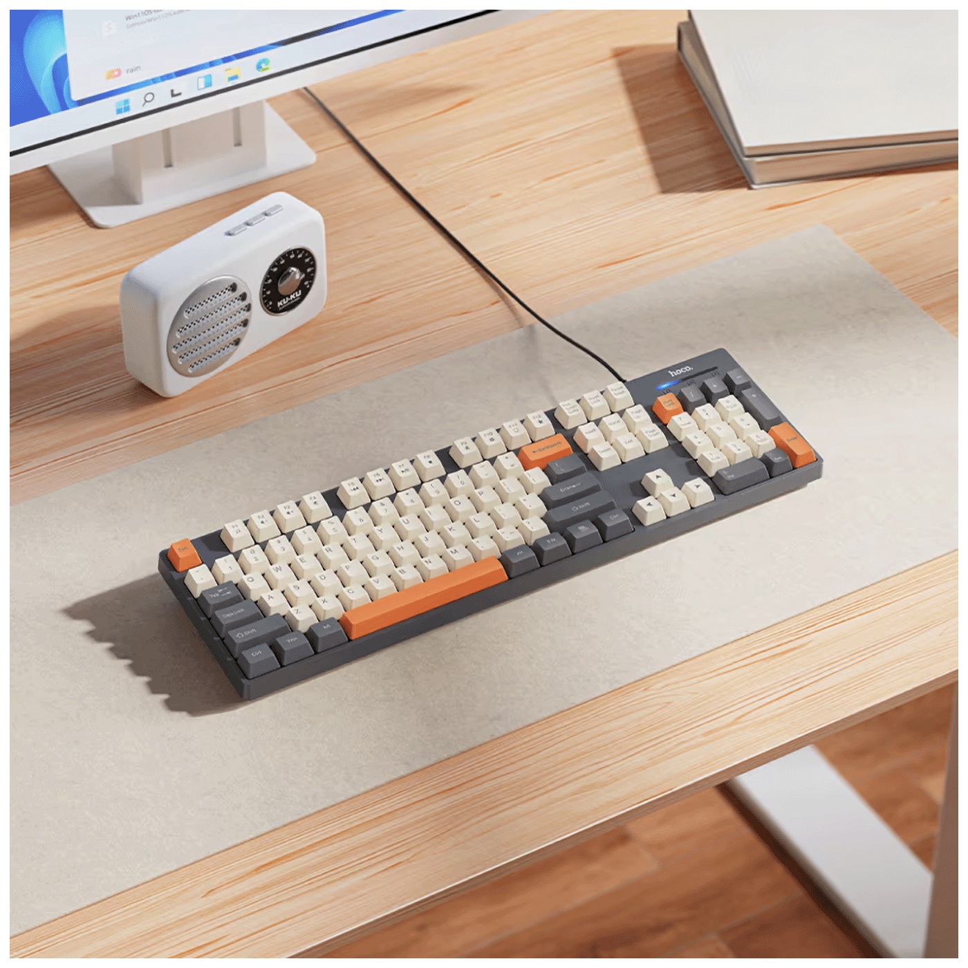 hoco. Tastatura, 104 tipke u 3 boje, USB - GM61