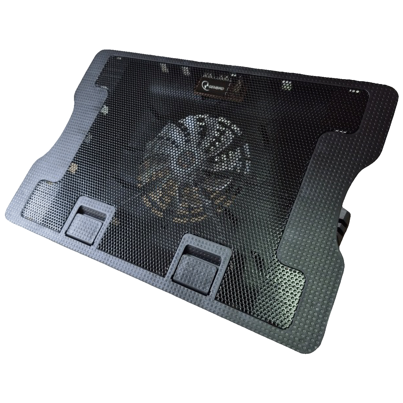 Gembird Hladnjak za laptop 15 - 17", 140 mm, 2 x USB, Ergo Stand - N2000FS