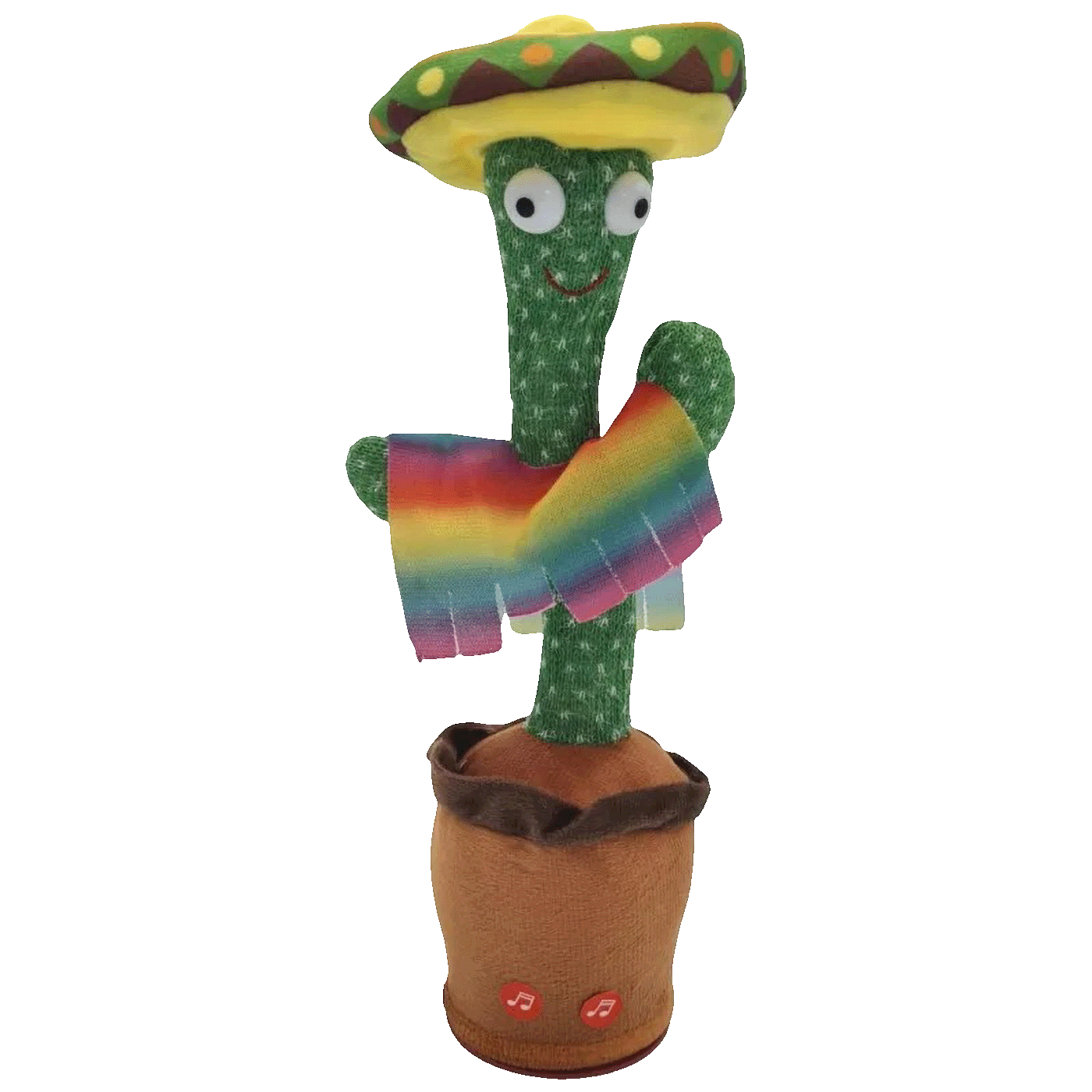 Extralink Igračka kaktus sa sombrerom koji pleše i ponavlja riječi - Dancing Cactus Toy w Sombrero