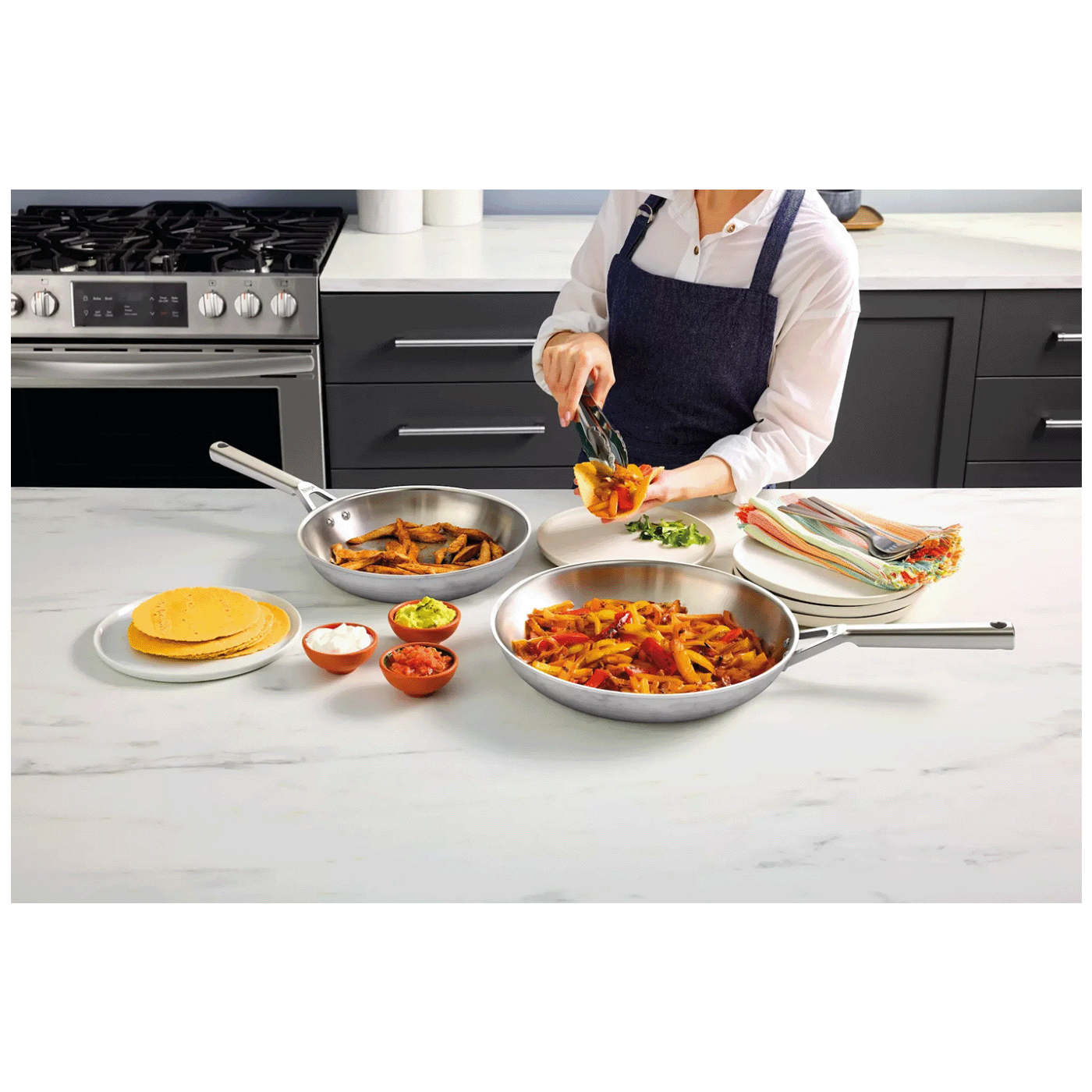Ninja Posuđe, set, 5/1, Ninja EverClad - EverClad 5-piece set C95000DE