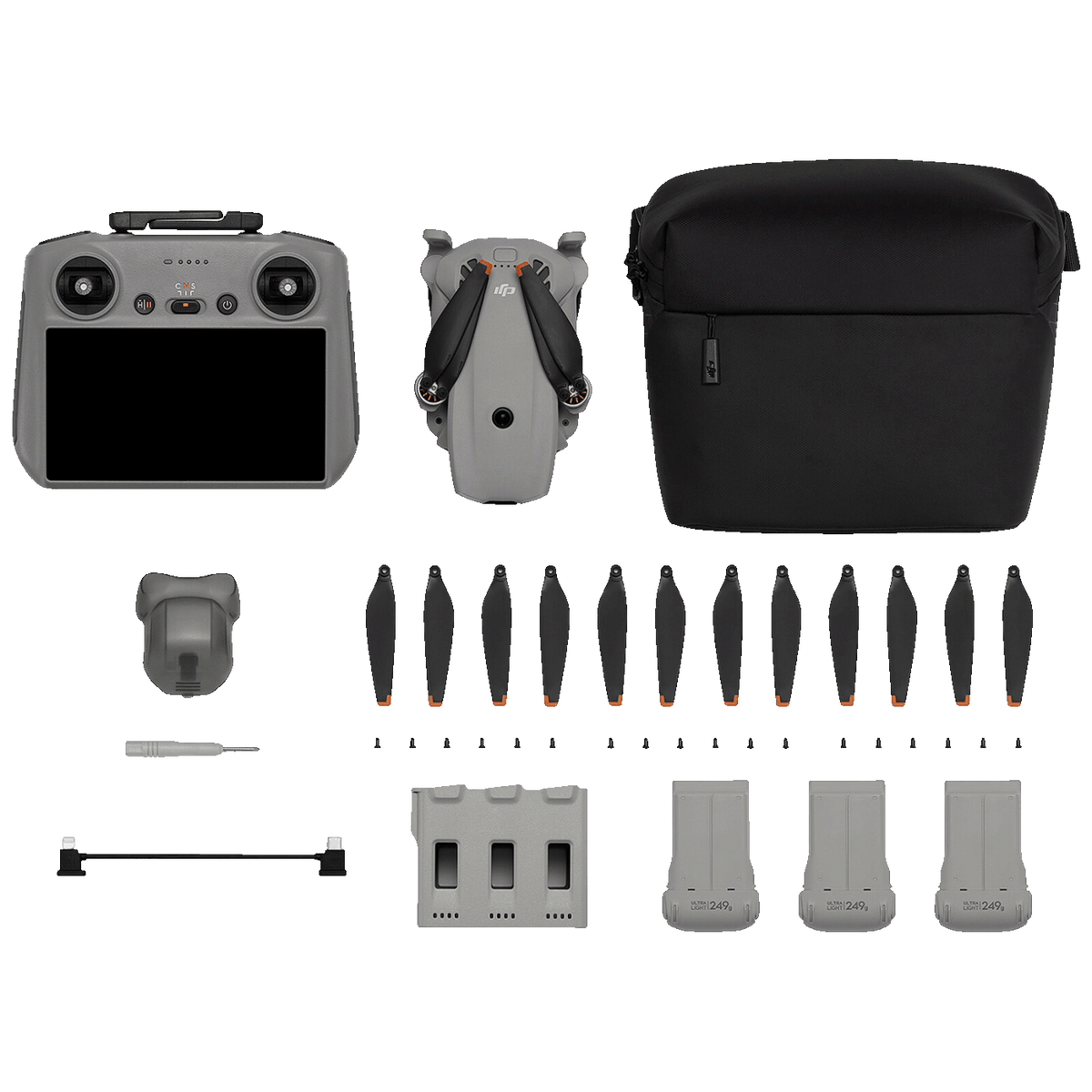 DJI Dron DJI Lito Fly More Combo, set, 4K video, 48 Mpixel - Lito X1 FMC (DJI RC 2)
