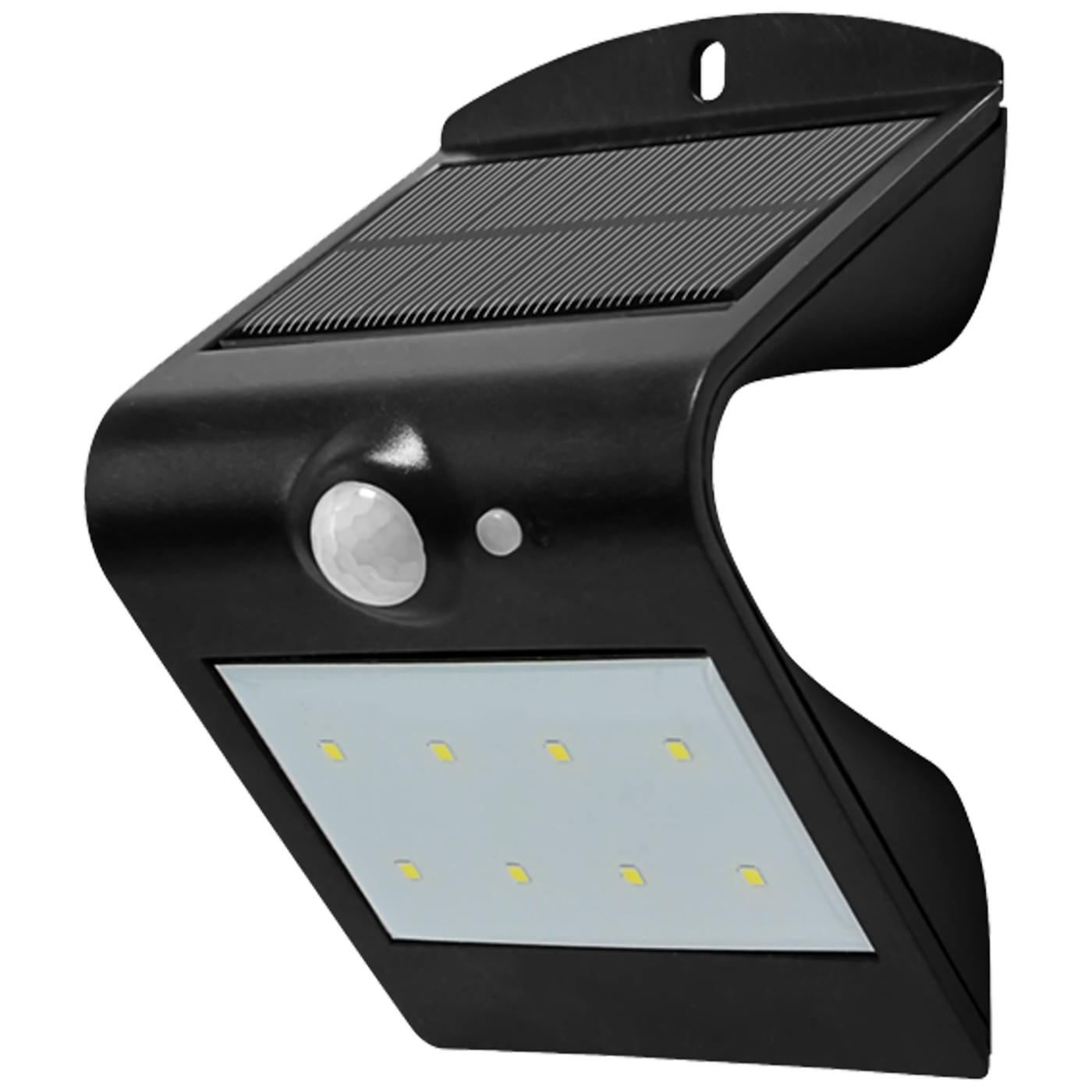 home Reflektor LED 1.5W sa solarnim panelom, detekcija pokreta - FLP 2/BK SOLAR