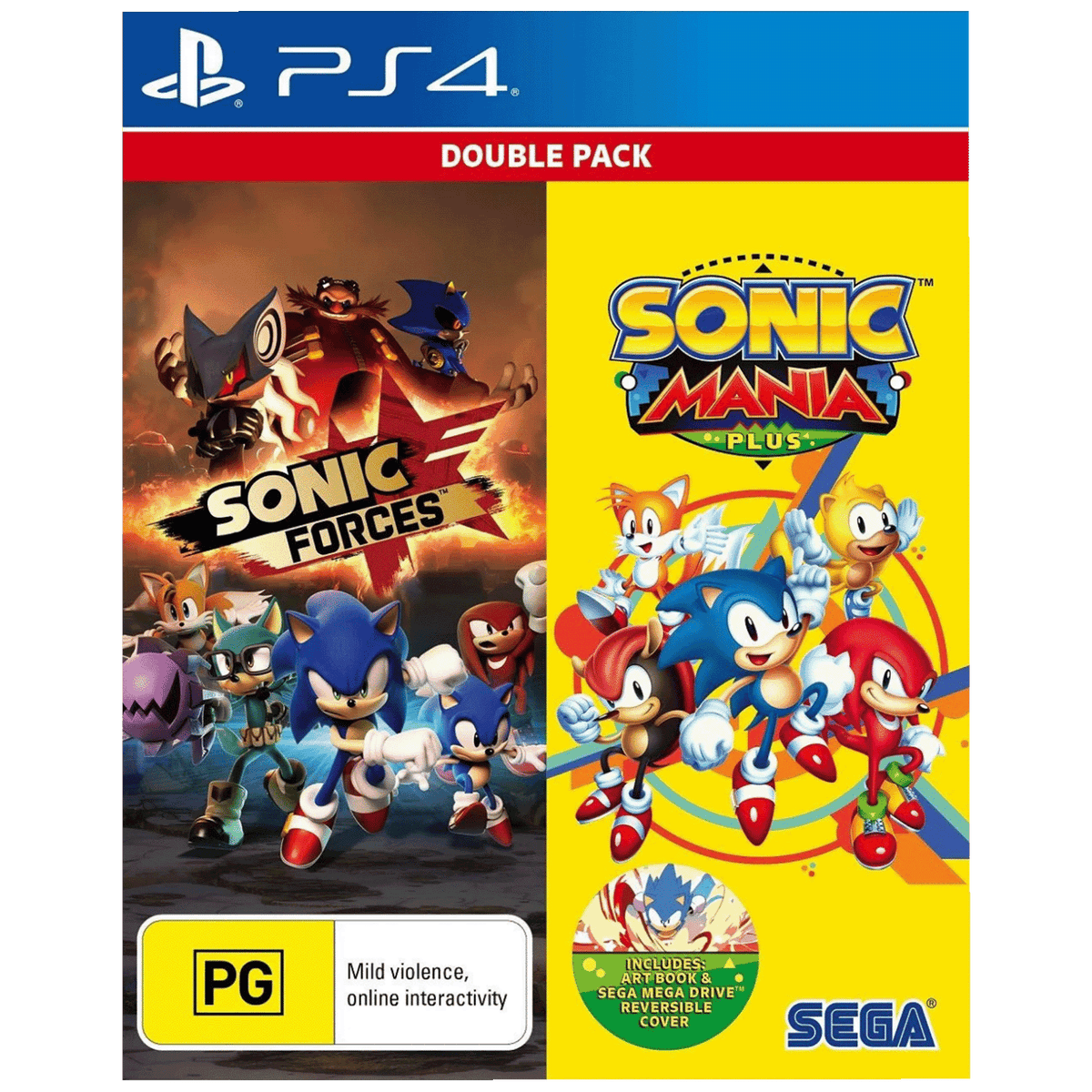 Sega Igra PlayStation 4: Sonic Mania Plus & Sonic Forces - PS4 Sonic Mania Plus & Sonic Forces