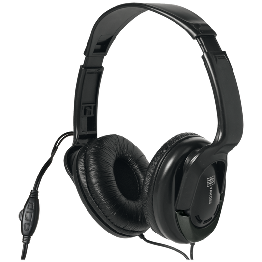 SAL Slušalice, stereo, 3,5mm, okretljivi zvučnici, crne - HPH 7