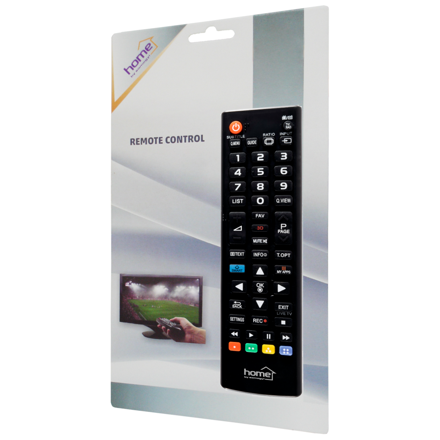home Daljinski upravljač za LG TV prijemnike - URC LG1