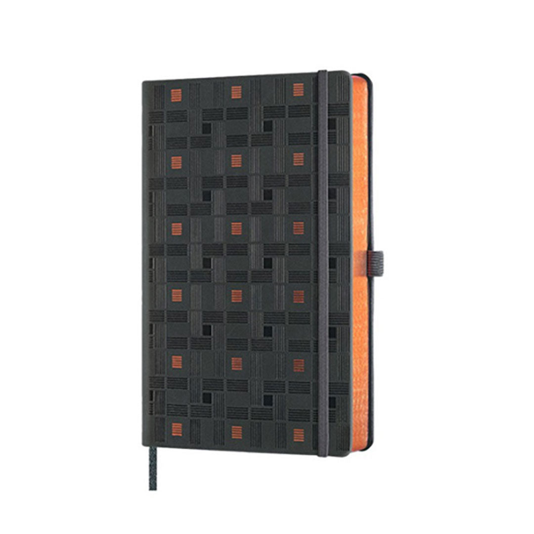 Notes A6 dikto, Weaving Cooper, crno crveni, Castelli