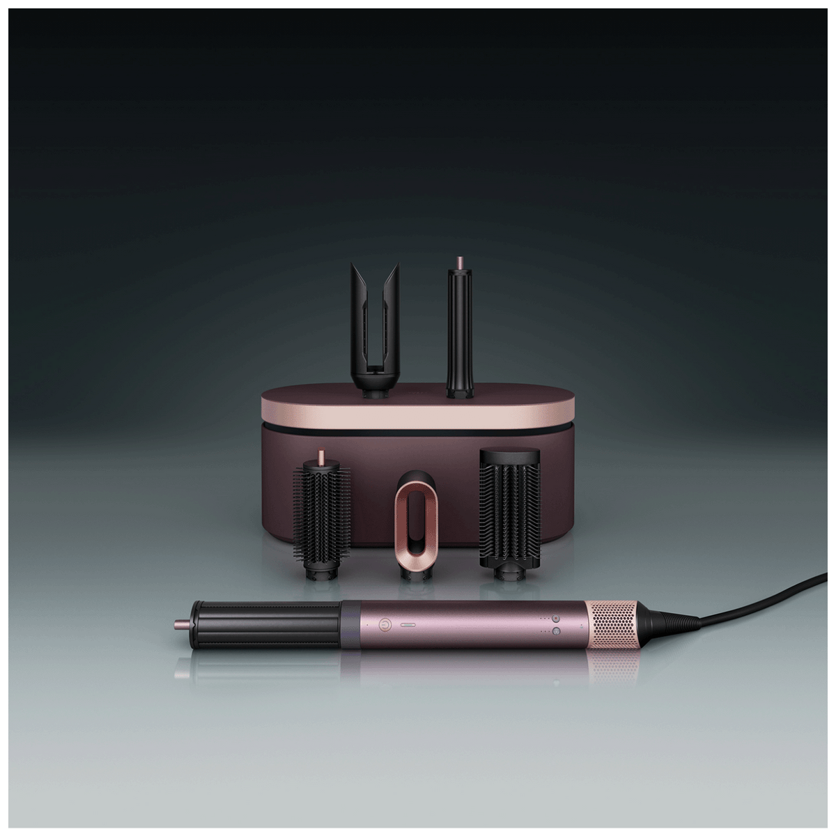 Dyson Uvijač za kosu, 1300 W, kovrče, valovi, ravnanje, sušenje - Airwrap Coanda2x Jasper Plum S+W