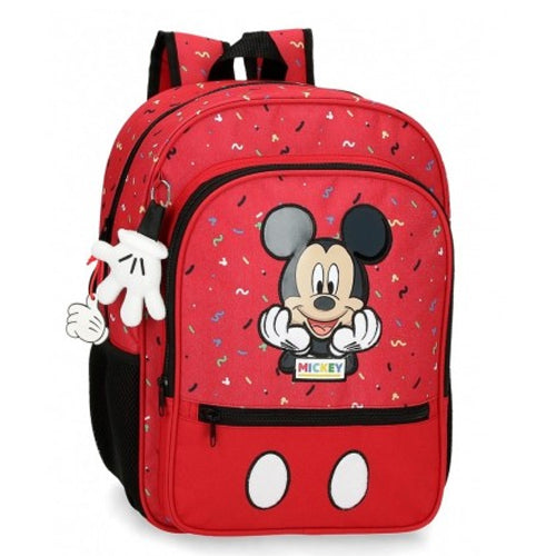 Ranac 38 cm, Mickey Things, crveni, Disney
