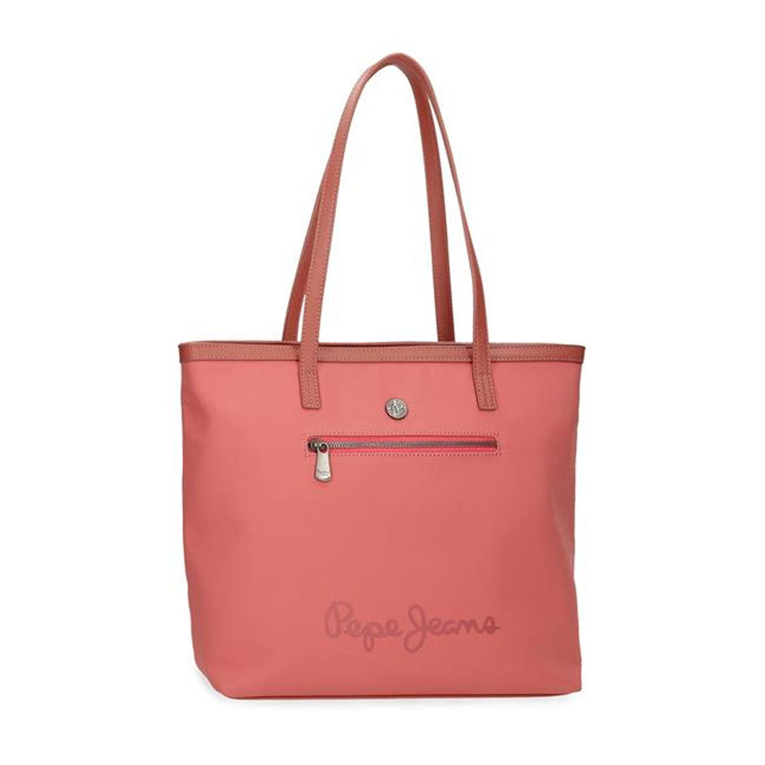 Torba na rame 34 cm Corin 7957534, koralna, Pepe Jeans