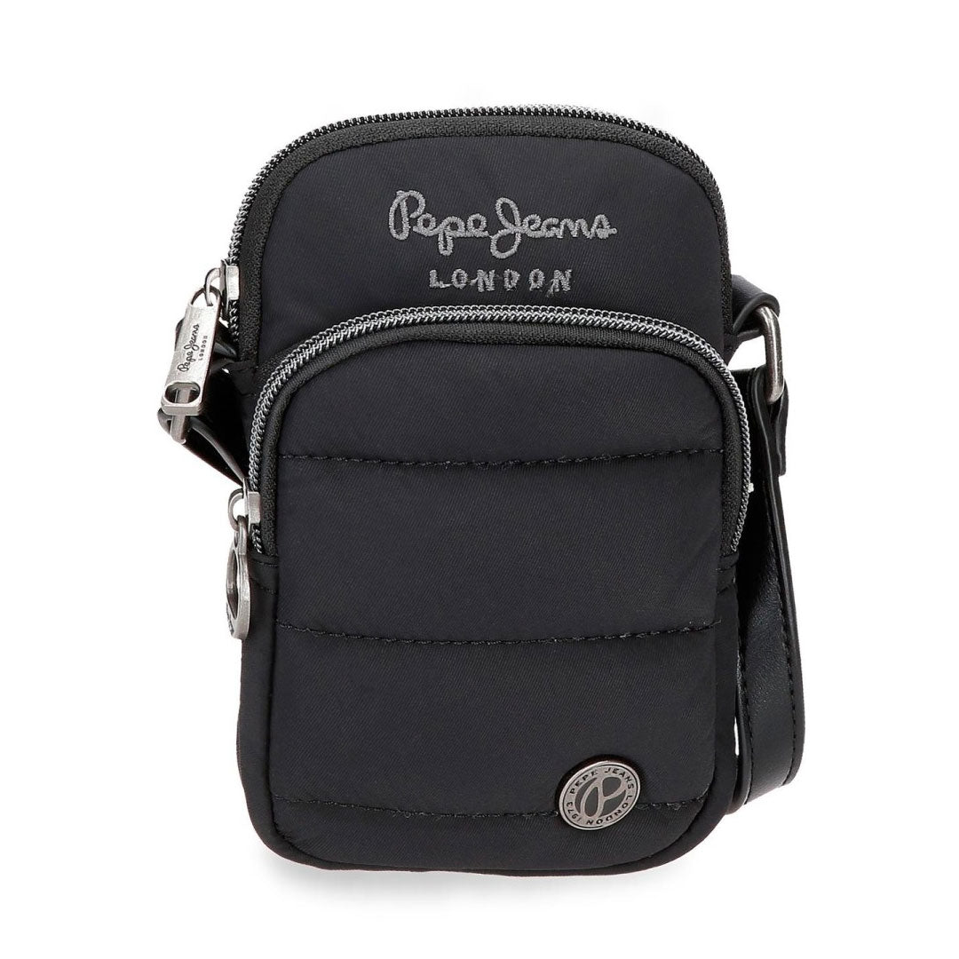 Torba na rame 11 cm Aura 7215241, crni, Pepe Jeans