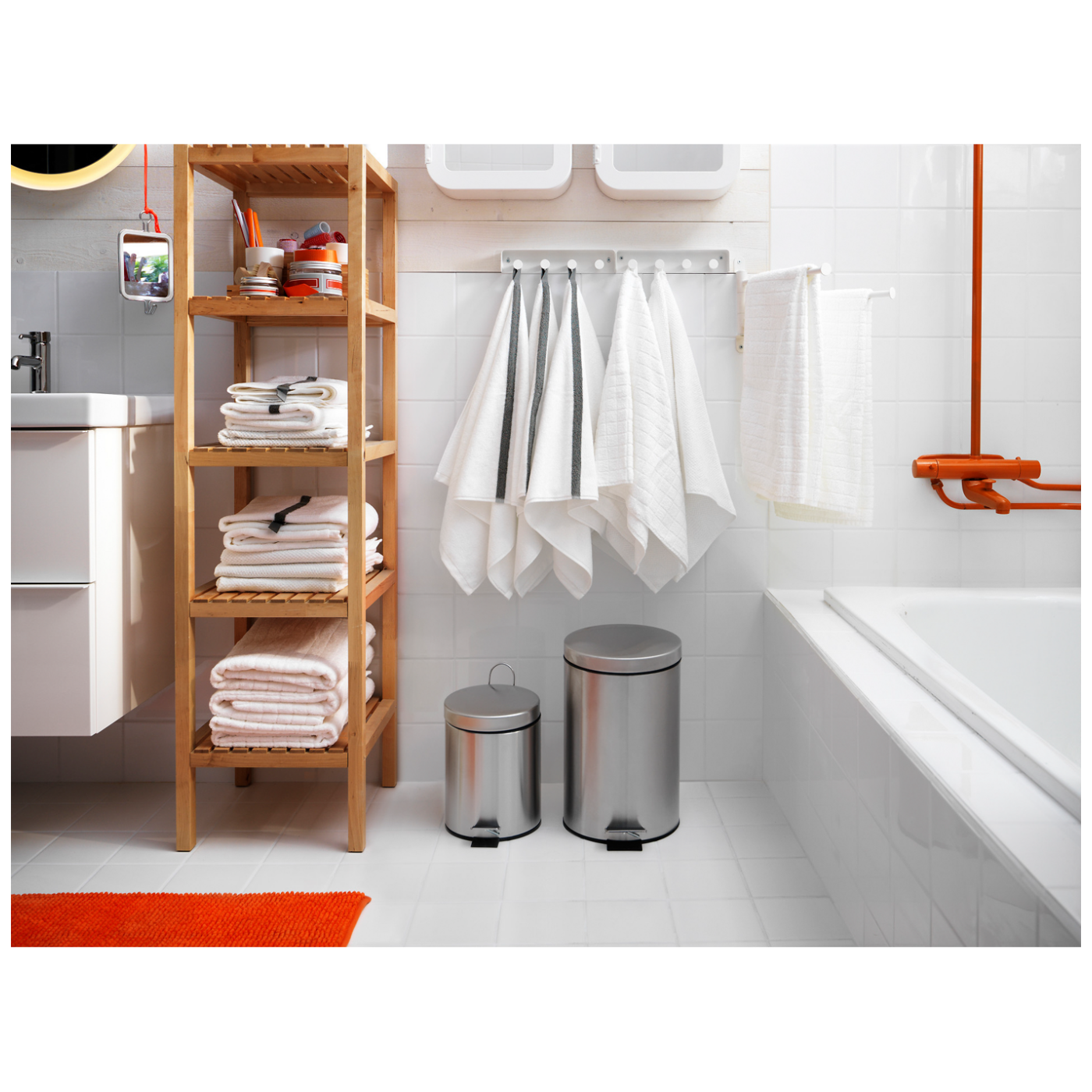 Zilan Kanta za smeće sa pedalom, 12 l, INOX - ZLN6904