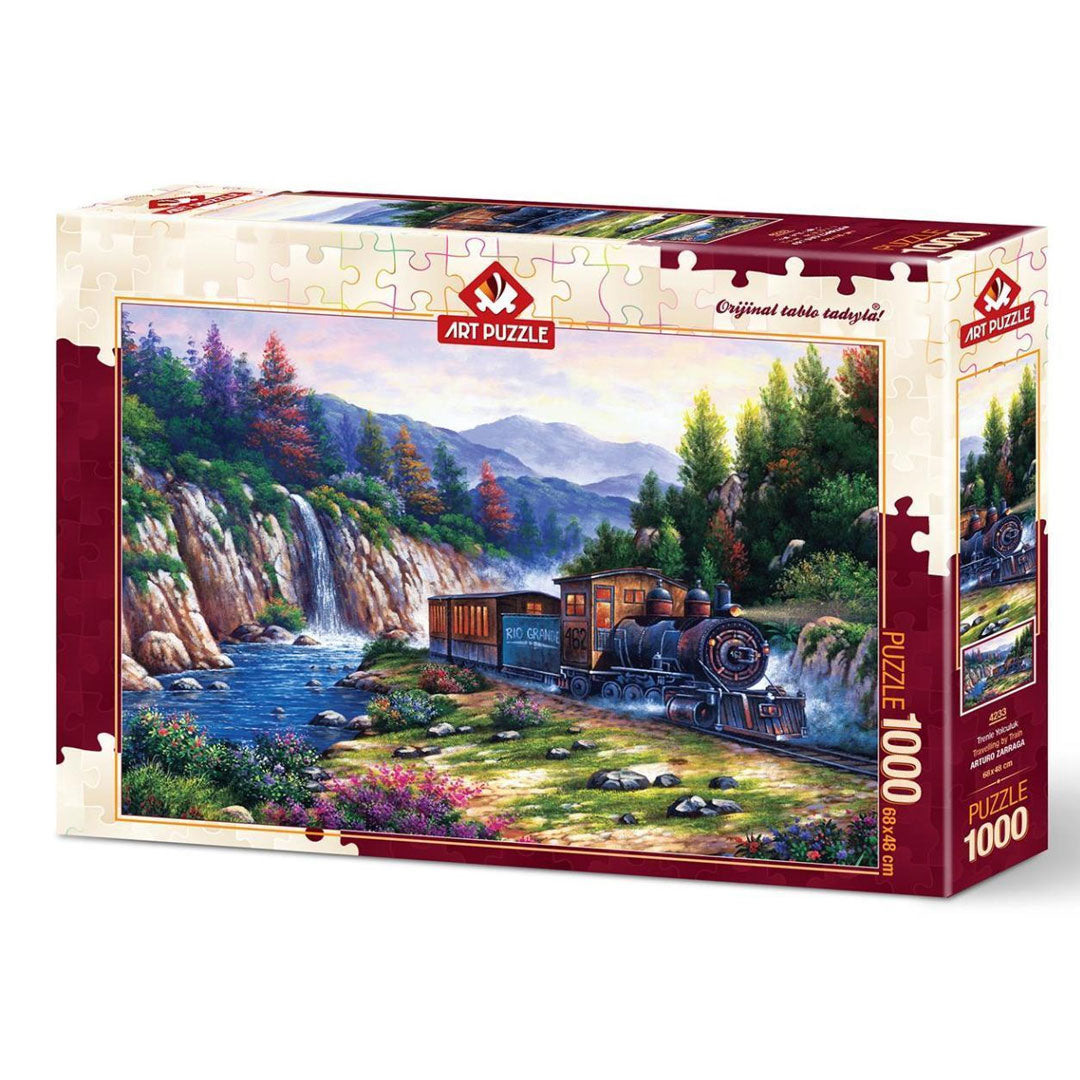 Puzzle Art, Putuj vozom 4233, 1000 pcs