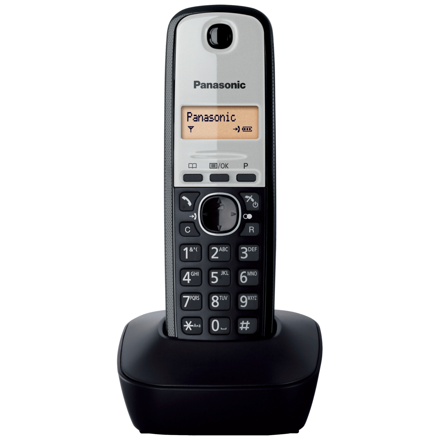 Panasonic Telefon bežični, LED display, crni - KX-TG1911FXG
