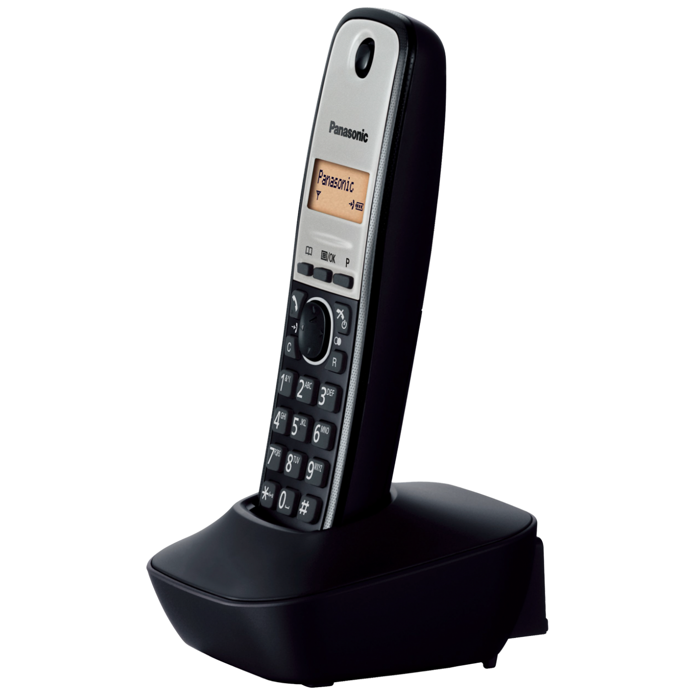 Panasonic Telefon bežični, LED display, crni - KX-TG1911FXG