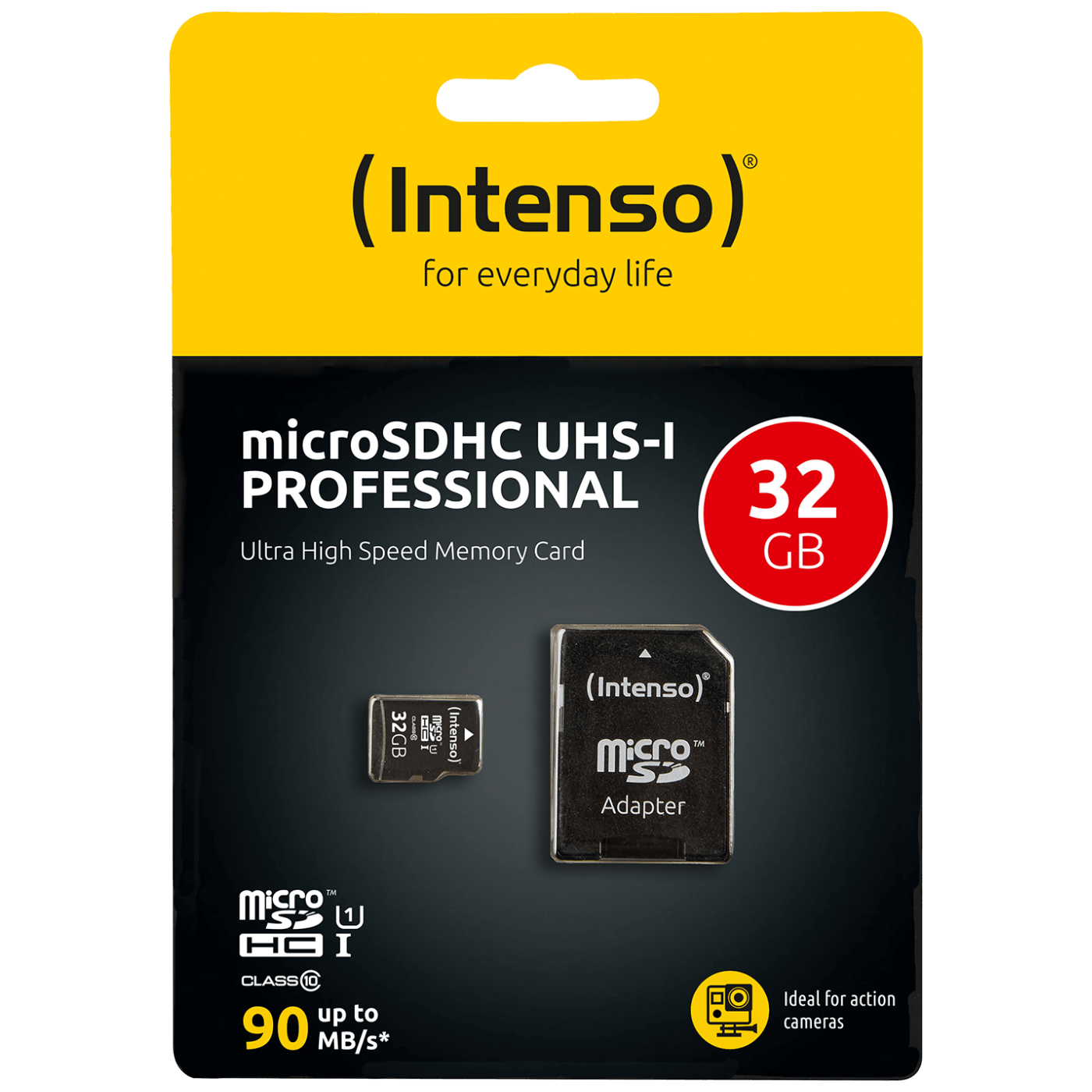 (Intenso) Micro SDHC/SDXC kartica 32GB Class 10, UHS-I +adapter, Pro - MicroSD 32GB Class10 UHS-I Pro
