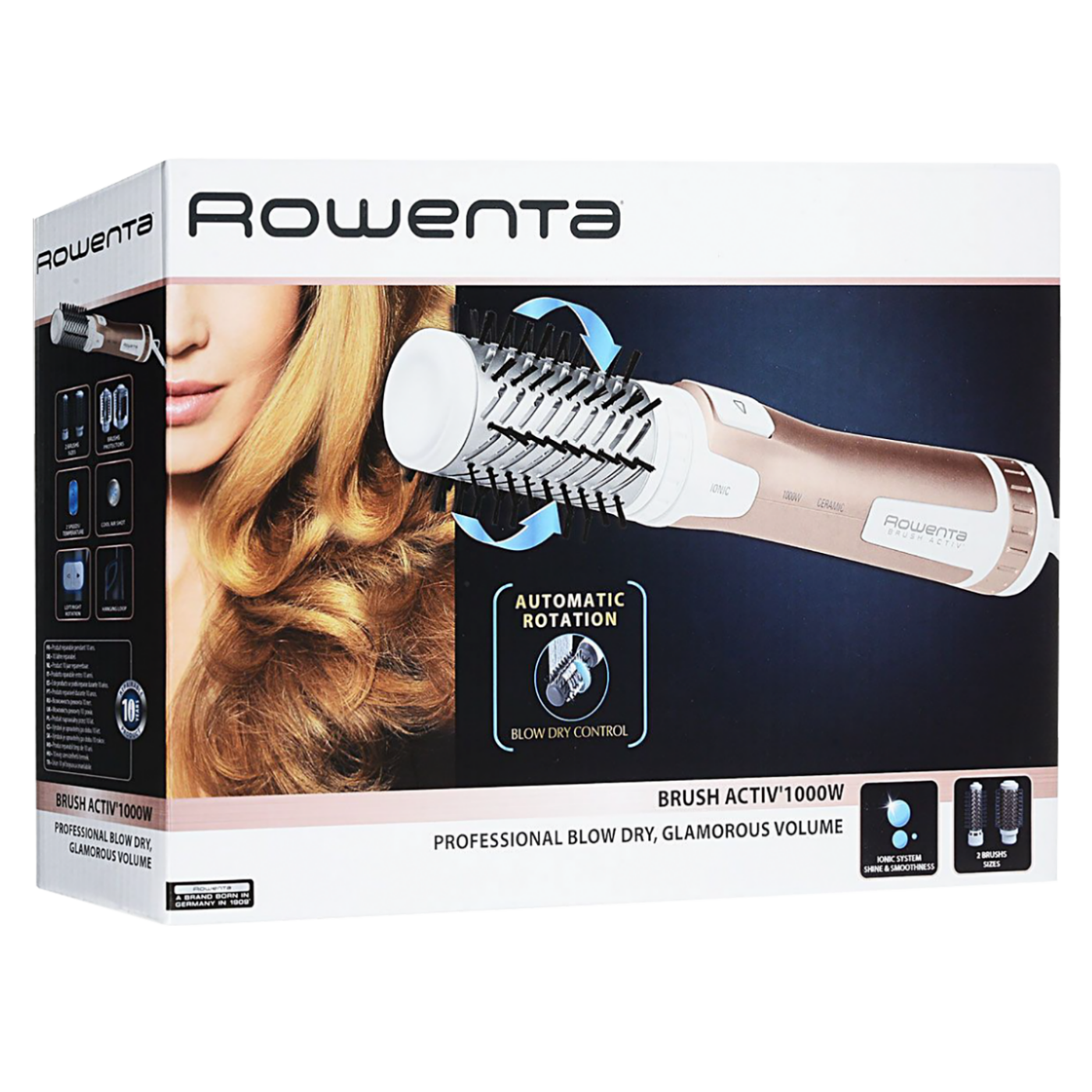 Rowenta Rotirajuća četka za kosu, 1000W - CF9520F0