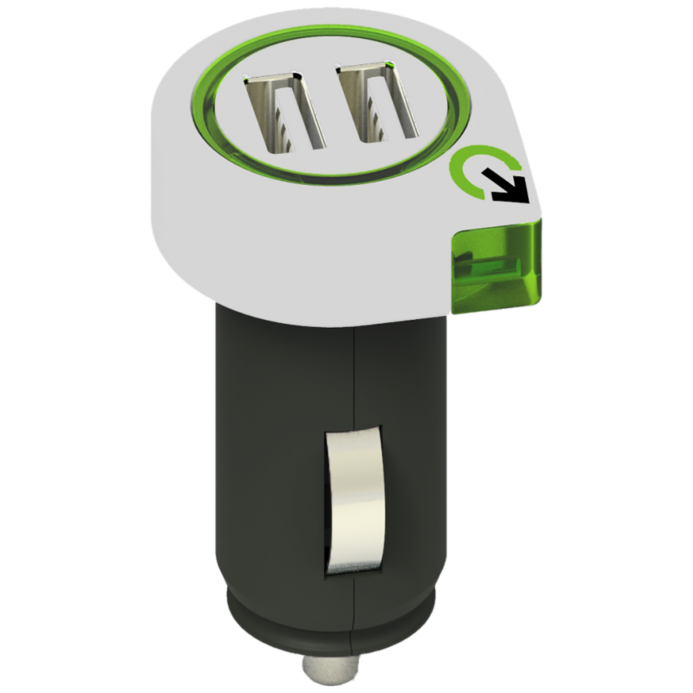 q2power Auto punjač, Dual USB, 2.1A - DUAL USB CAR CHARGER