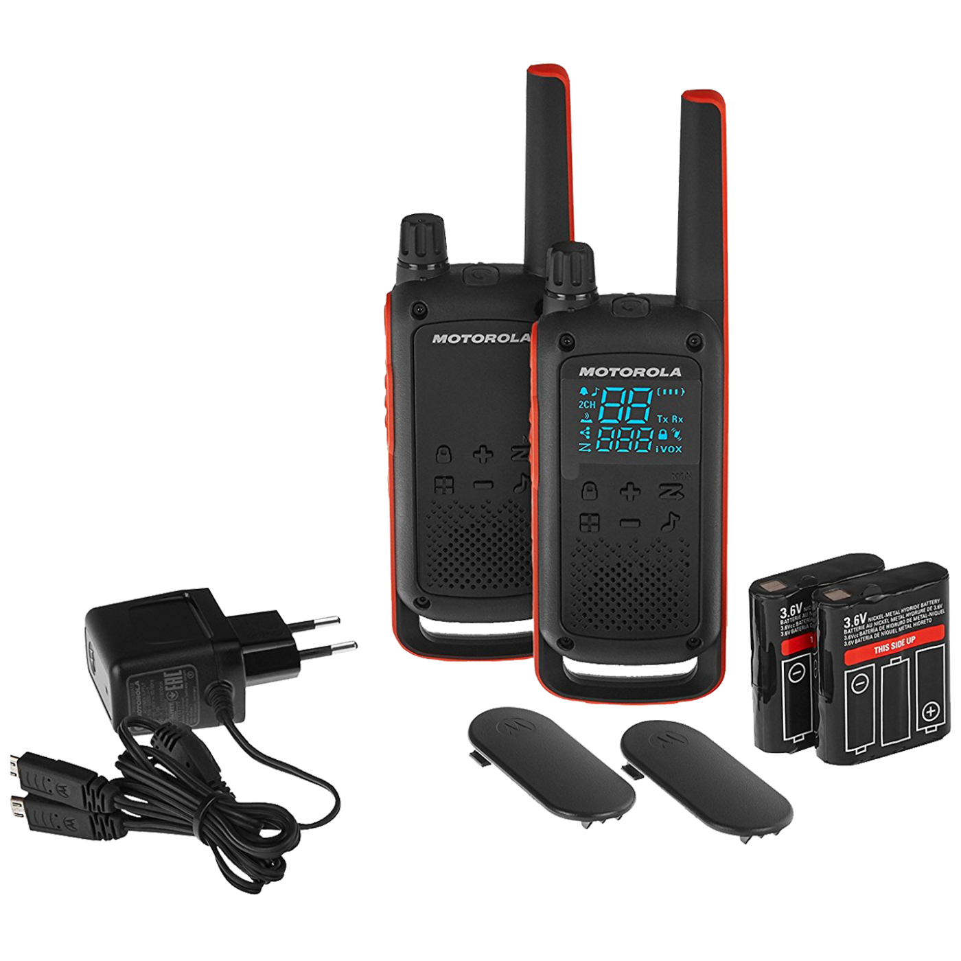Motorola Walkie Talkie, domet 10 km, 16 kanala - TLKR T82