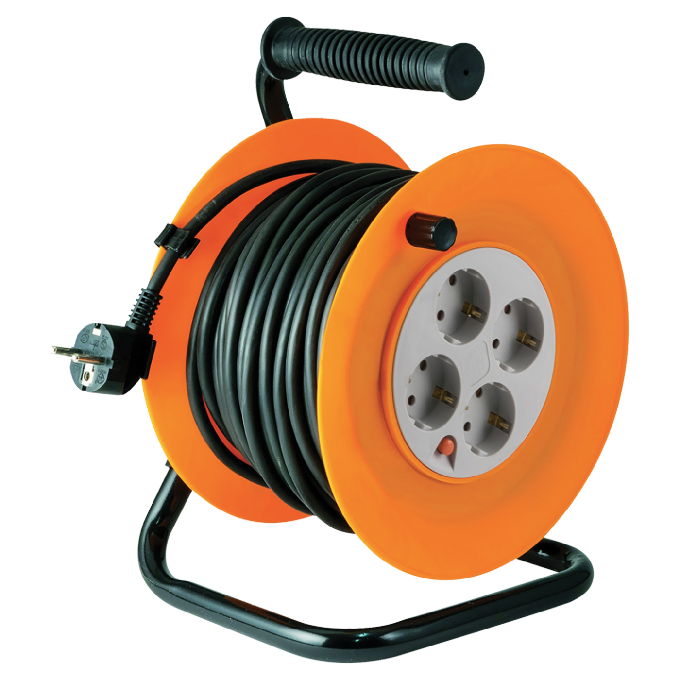 home Motalica za kabl, 50 met., H05VV-F, 3 x 1.5 mm², IP20 - HJR 4-50