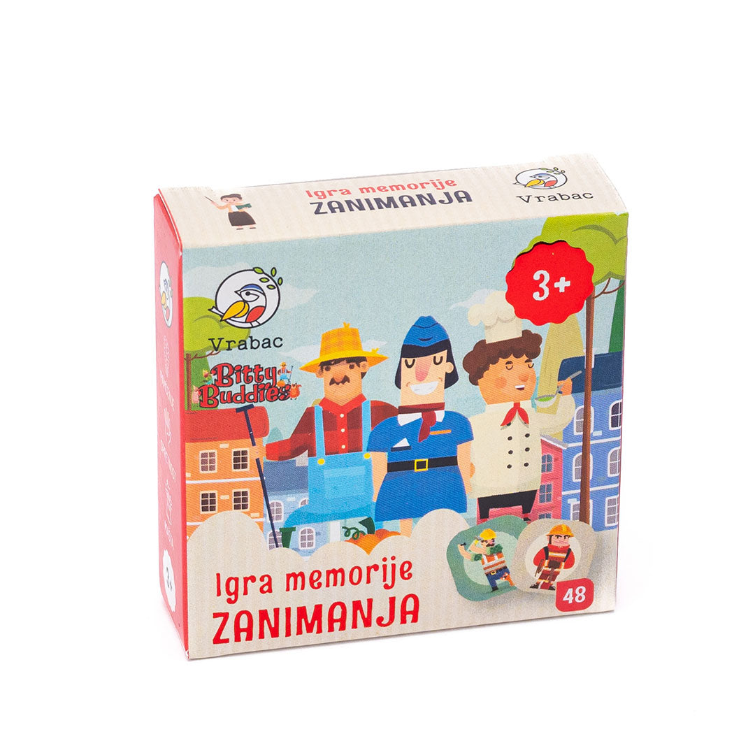 Piko, igra memorije Zanimanja, Vrabac