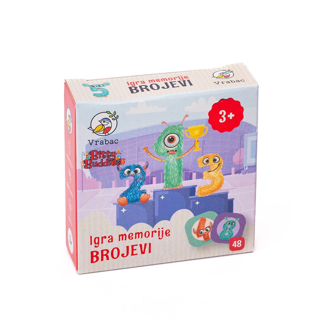 Piko, igra memorije Brojevi, Vrabac