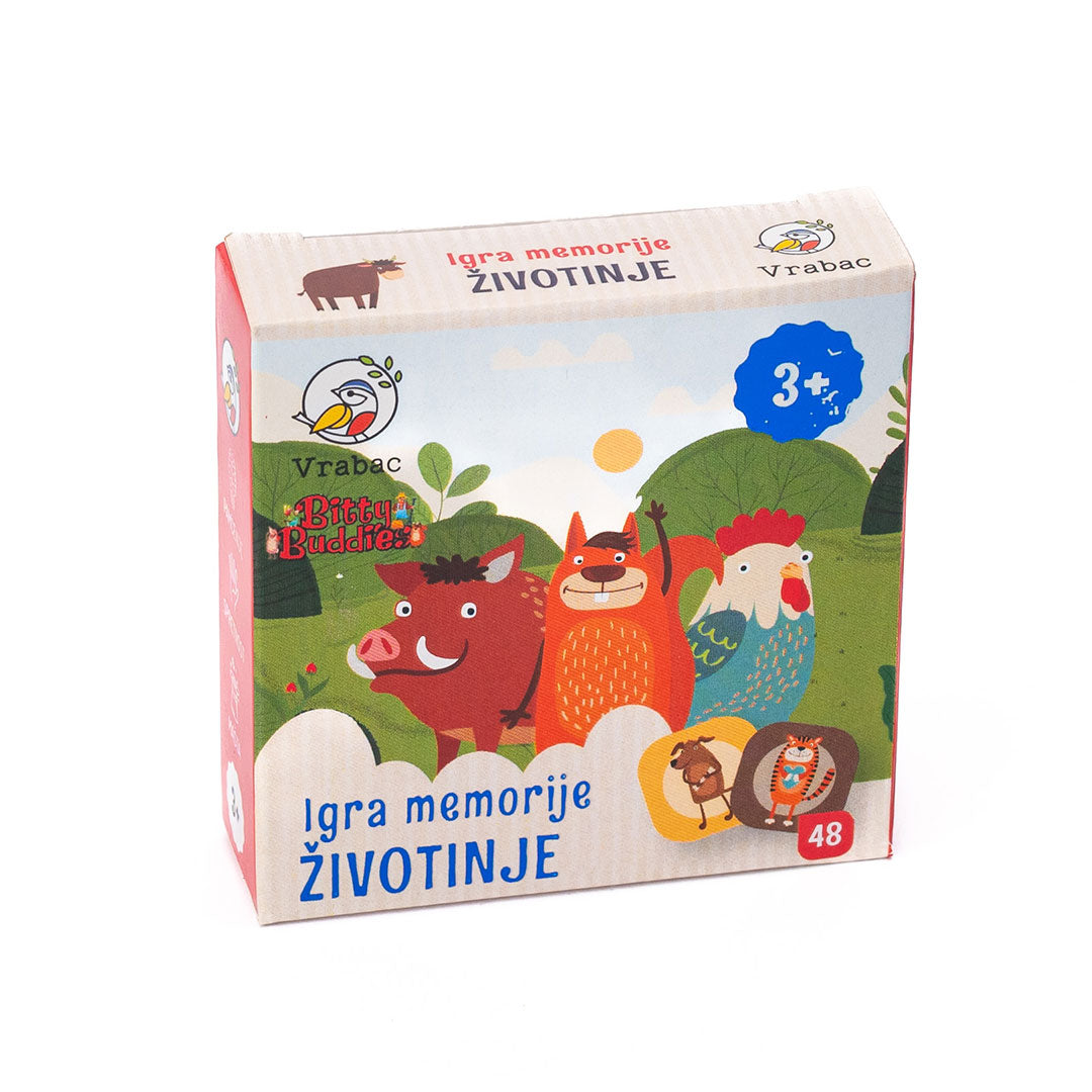 Piko, igra memorije Životinje, Vrabac