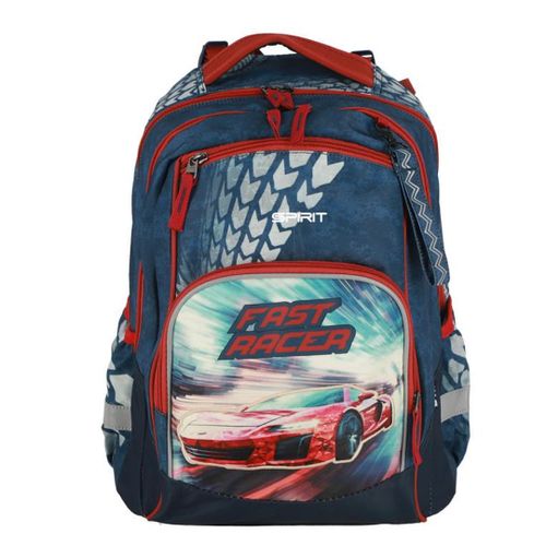 Newbie TTS 410532, ranac 44 cm, Fast Racer 3D 410532, plavi