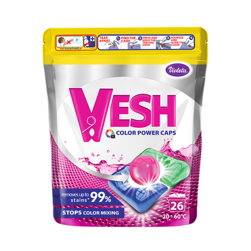 Violeta Vesh Kapsule za pranje veša Color Power 26 pranja