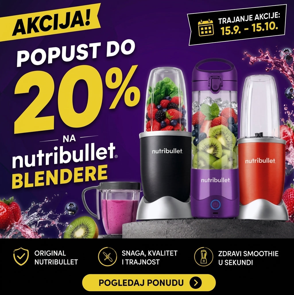 Akcija na Nutribullet blendere